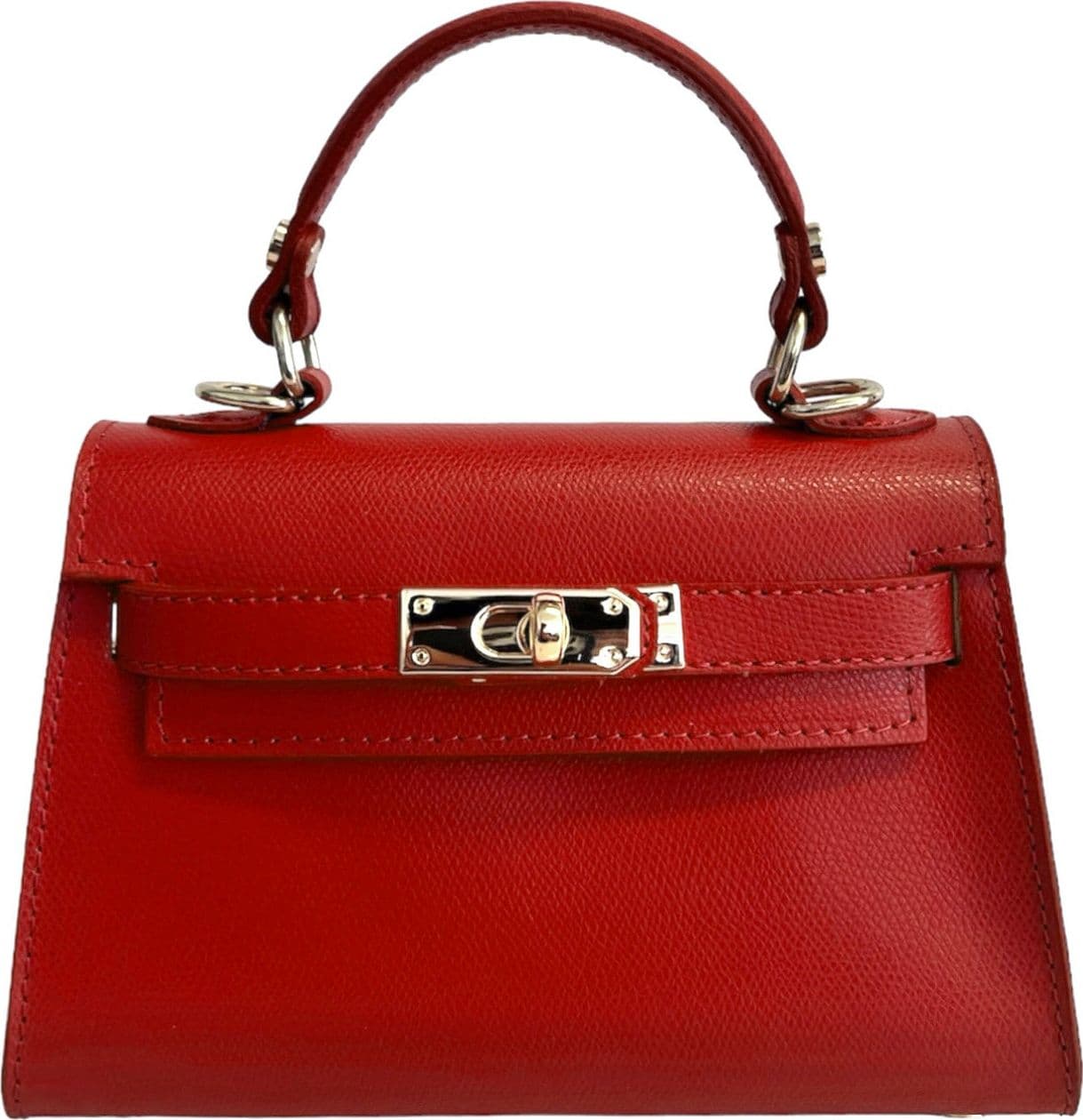 Modarno Borsetta donna "Kelly" in vera pelle Saffiano  21x8x14 cm in Organizer borsa Modarno - Sesto Fiorentino, commercioVirtuoso.it