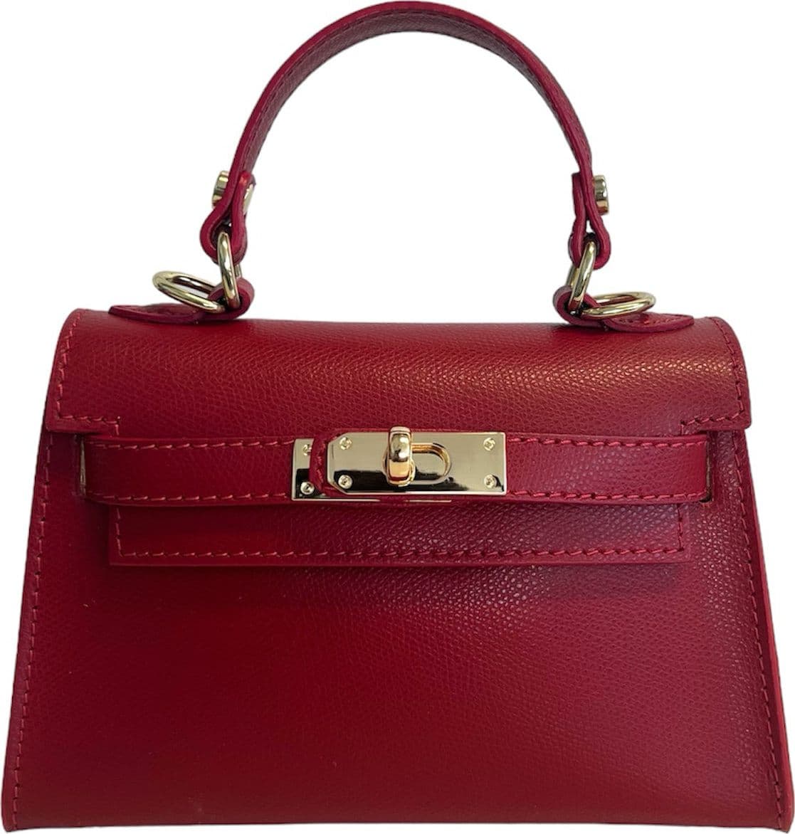 Modarno Borsetta donna "Kelly" in vera pelle Saffiano  21x8x14 cm in Organizer borsa Modarno - Sesto Fiorentino, commercioVirtuoso.it