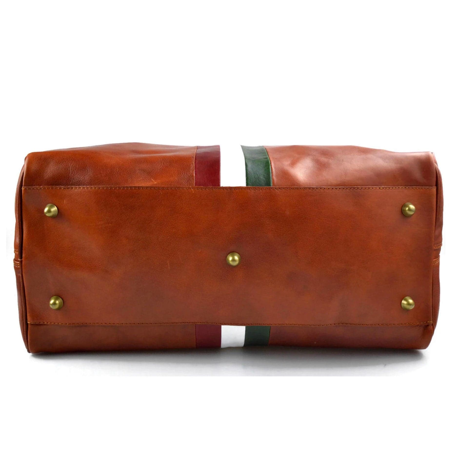 Modarno Borsone viaggio in pelle da uomo e donna borsa viaggio borsa sport bandiera Italiana borsa viaggio vera pelle Made in Italy in Borsoni Modarno - Sesto Fiorentino, commercioVirtuoso.it