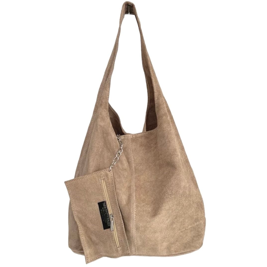 Modarno Borsa a tracolla da donna in pelle scamosciata pochette, borsa a tracolla, shopper, da donna, in vera pelle in Organizer borsa Modarno - Sesto Fiorentino, commercioVirtuoso.it