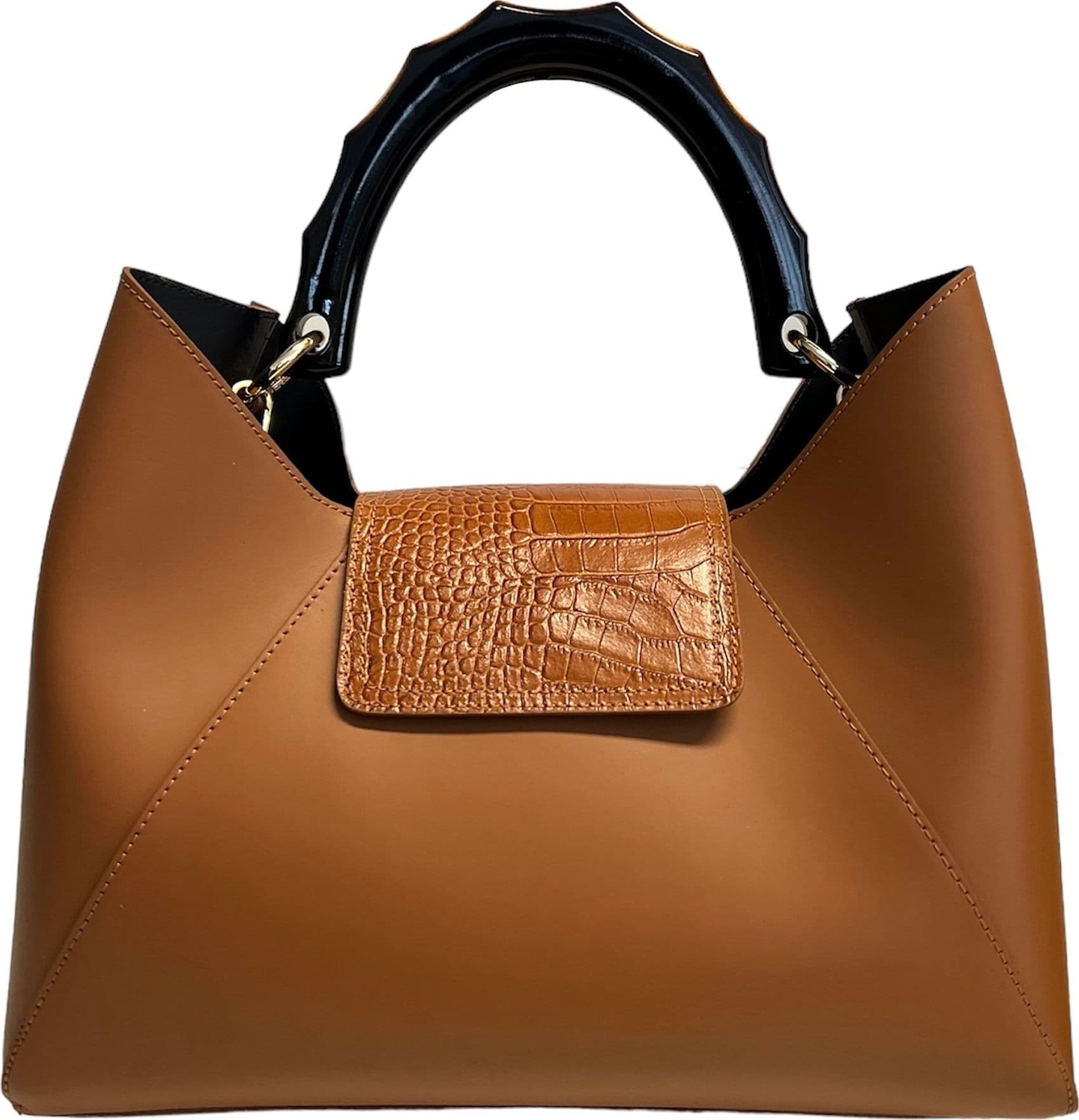Modarno Borsa a mano in Pelle con pattina in Cavallino "Chloe" in Organizer borsa Modarno - Sesto Fiorentino, commercioVirtuoso.it