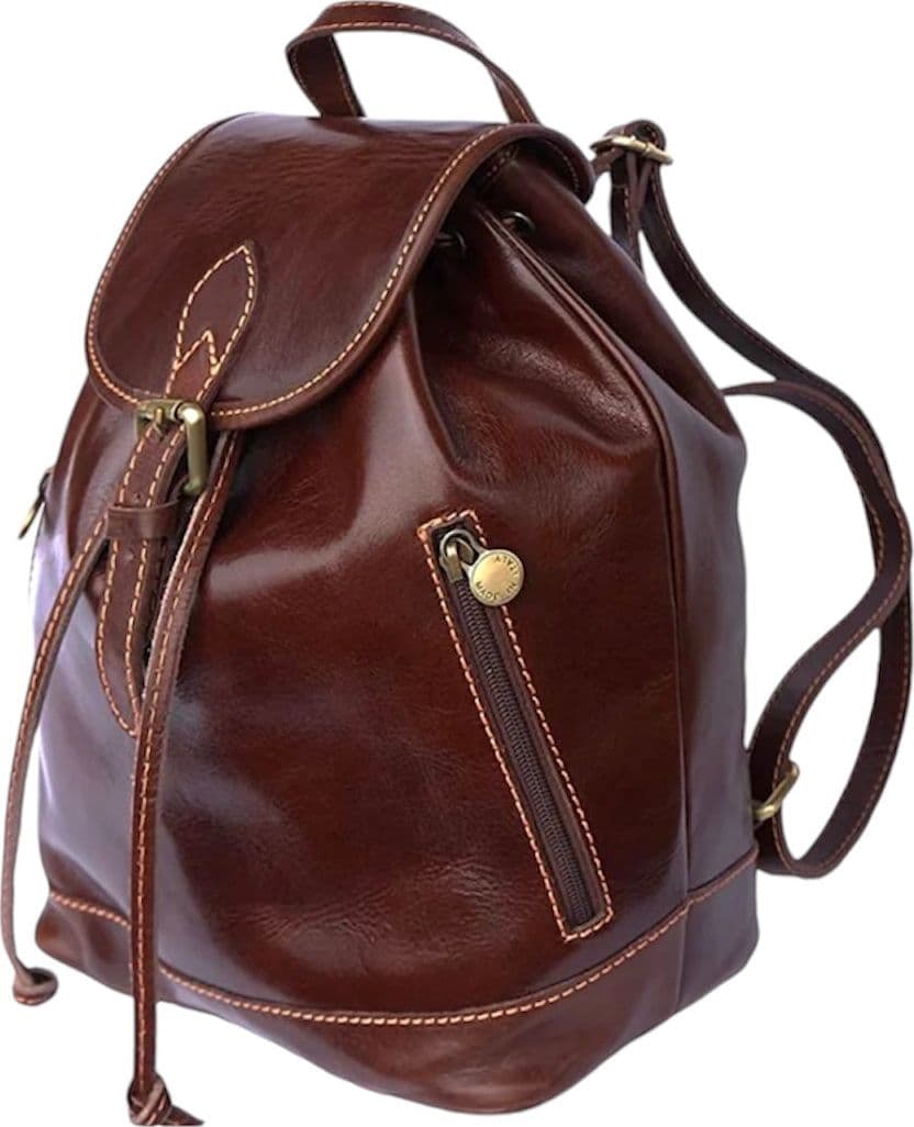 Modarno Zaino in Vera Pelle Made in Italy Vintage Fatto a Mano in Italia da Esperti Artigiani – Zaino Donna in Pelle Vera con Spallacci Regolabili e Tasca per Tablet in Organizer borsa Modarno - Sesto Fiorentino, commercioVirtuoso.it