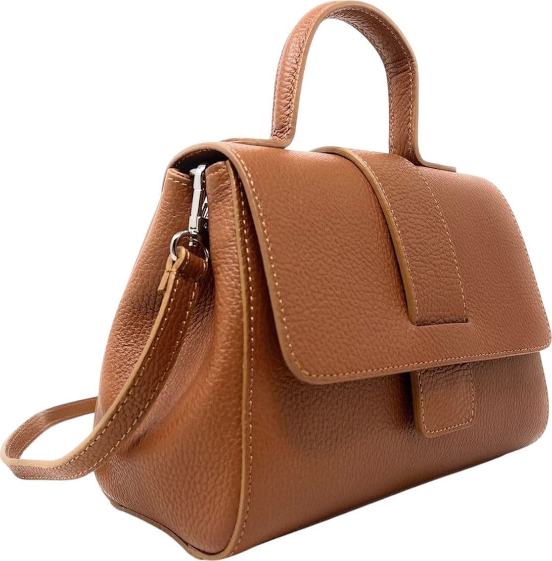 Modarno Borsa Donna Chloe in Vera Pelle Dollaro 25x13x19 cm in Organizer borsa Modarno - Sesto Fiorentino, commercioVirtuoso.it