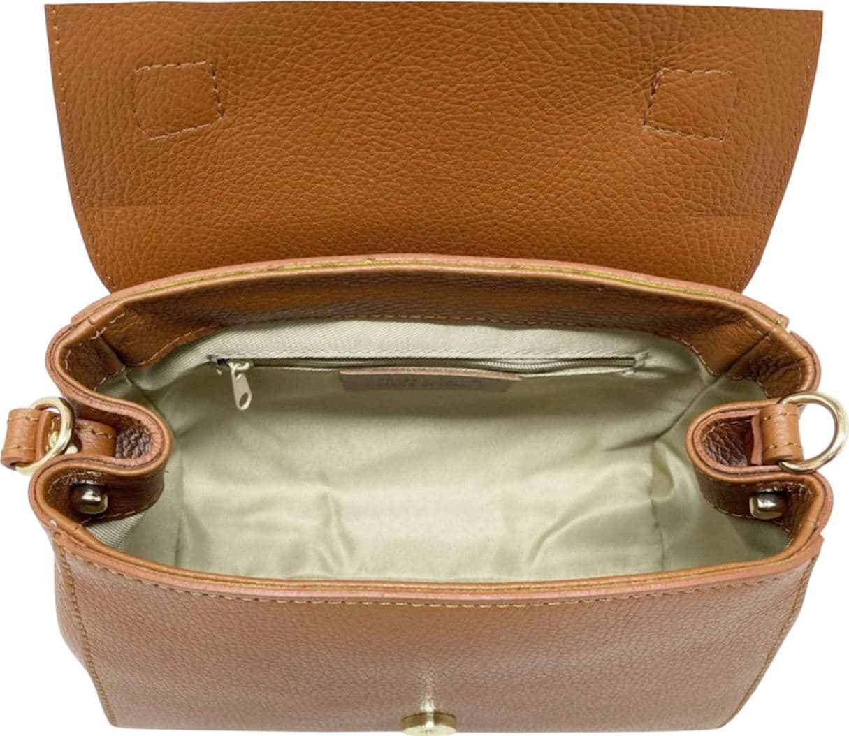 Modarno Borsa Donna Chloe in Vera Pelle Dollaro 25x13x19 cm in Organizer borsa Modarno - Sesto Fiorentino, commercioVirtuoso.it