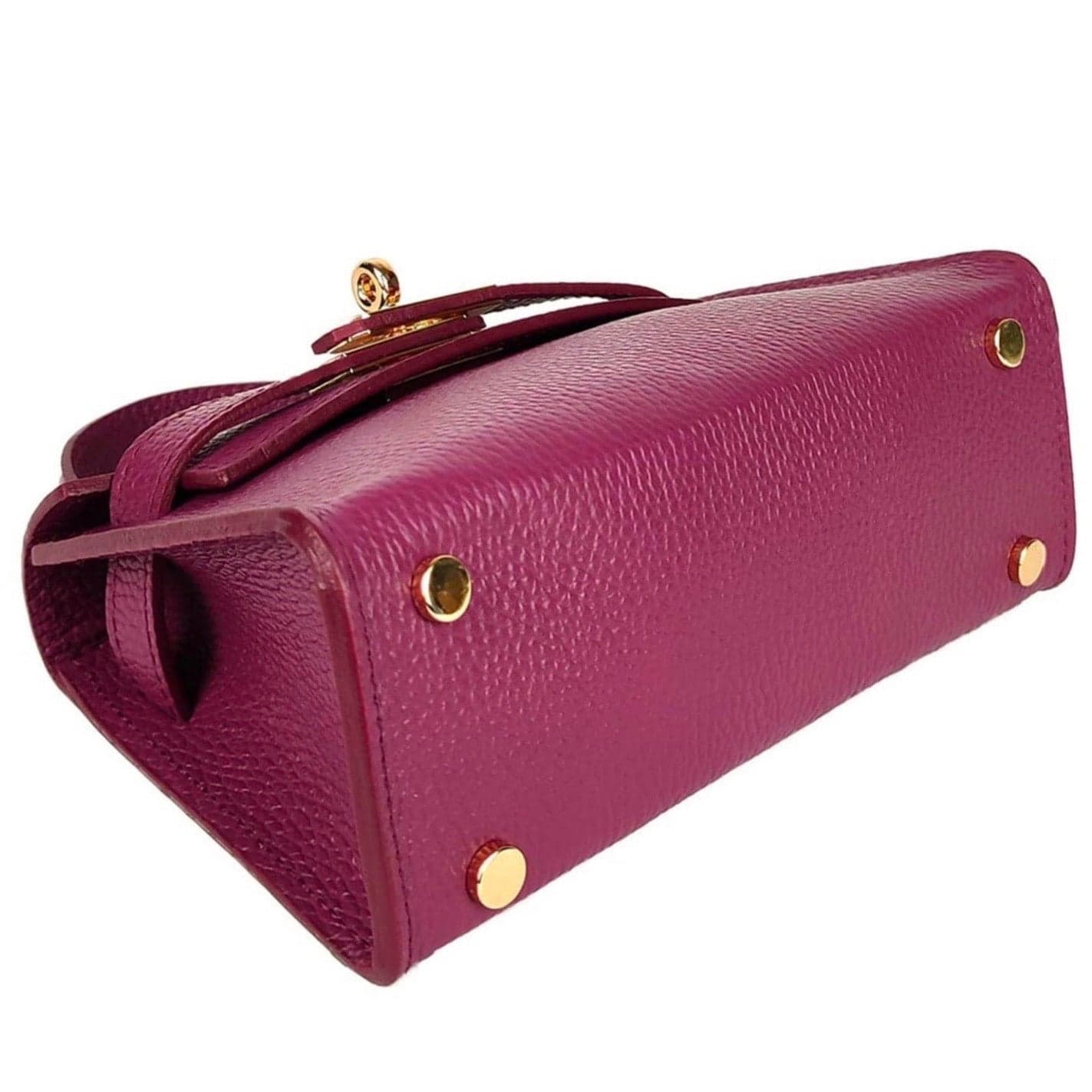 Modarno Borsetta donna "Kelly" in vera pelle Dollaro  21x8x14 cm in Organizer borsa Modarno - Sesto Fiorentino, commercioVirtuoso.it