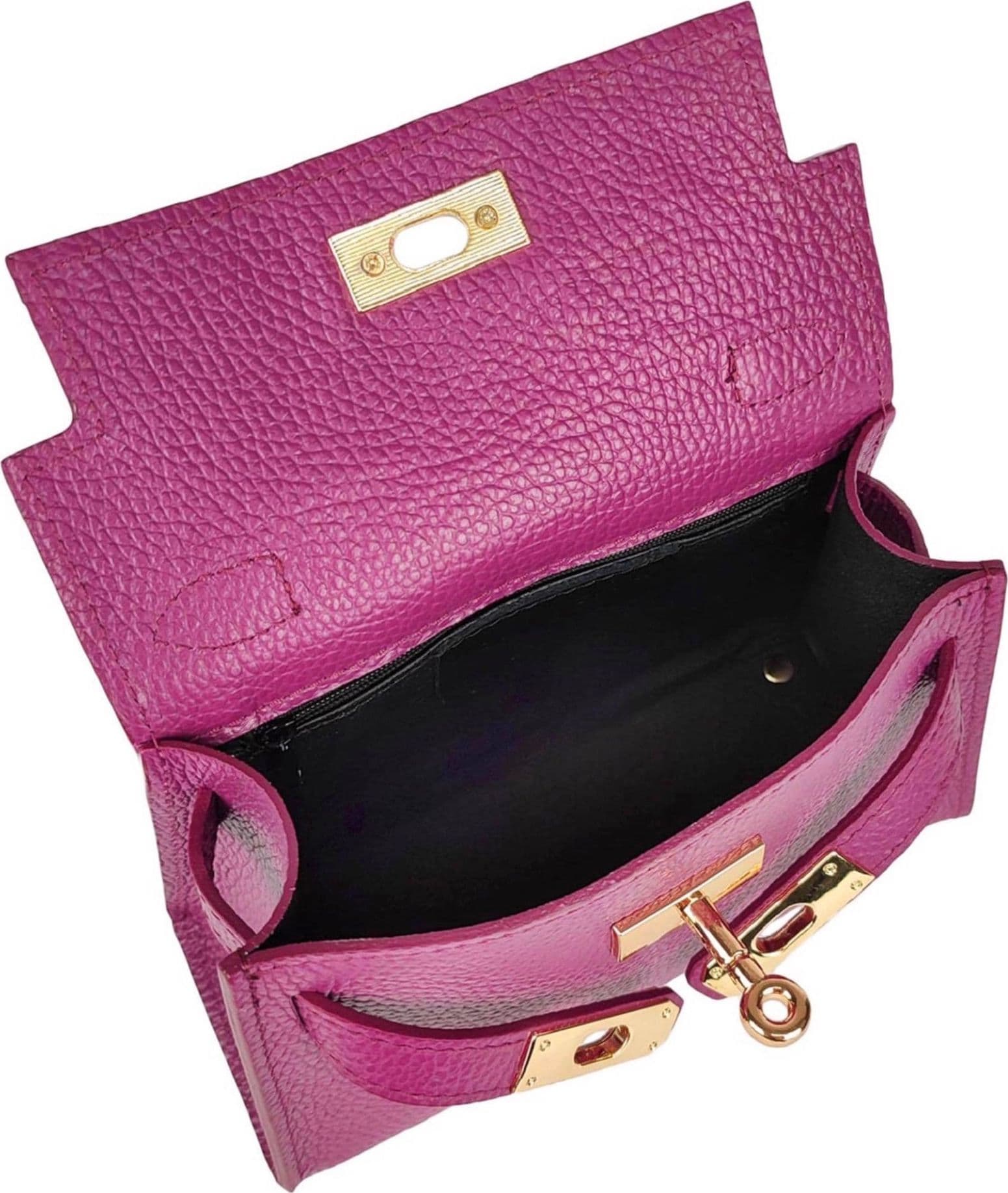 Modarno Borsetta donna "Kelly" in vera pelle Dollaro  21x8x14 cm in Organizer borsa Modarno - Sesto Fiorentino, commercioVirtuoso.it