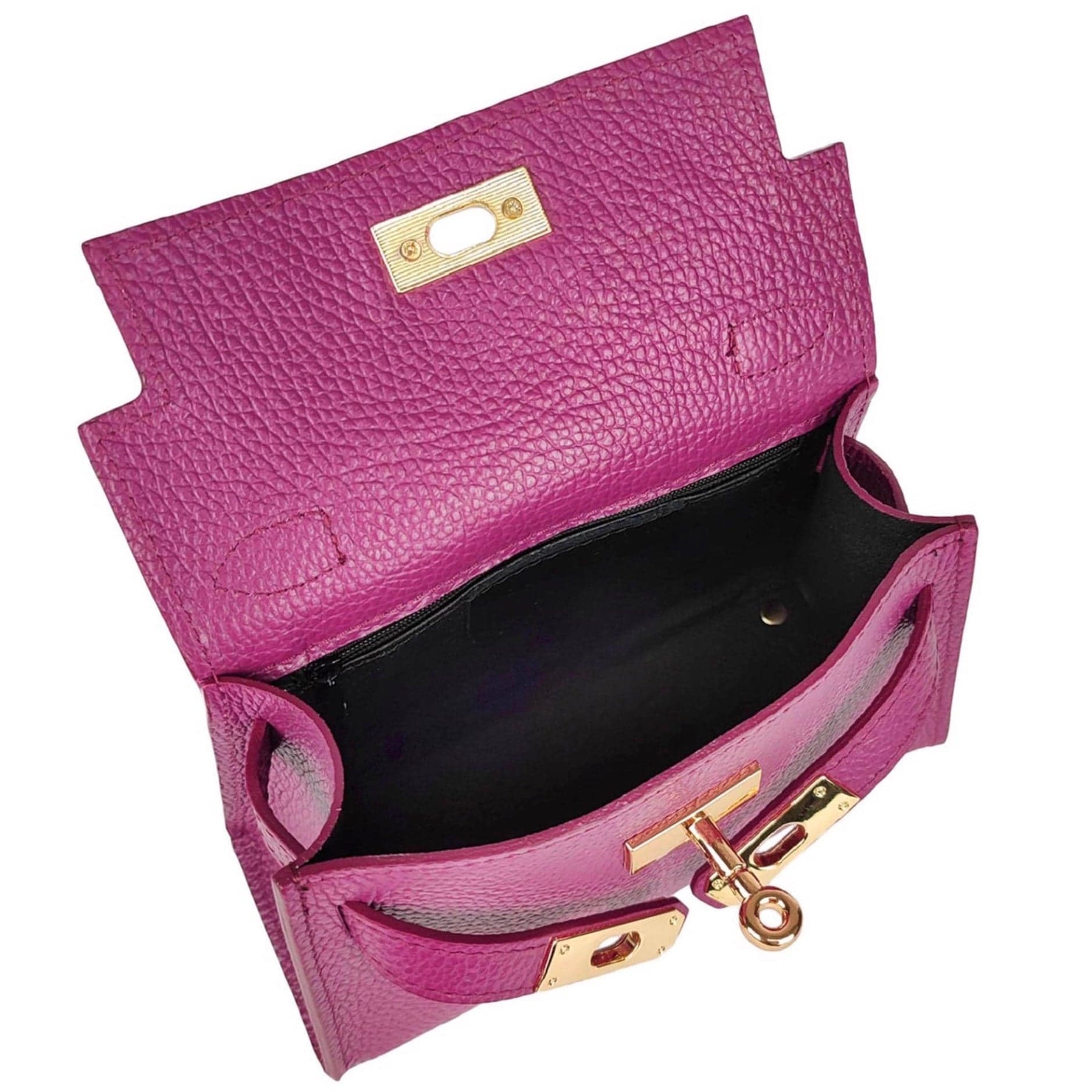 Modarno Borsetta donna "Kelly" in vera pelle Dollaro  21x8x14 cm in Organizer borsa Modarno - Sesto Fiorentino, commercioVirtuoso.it