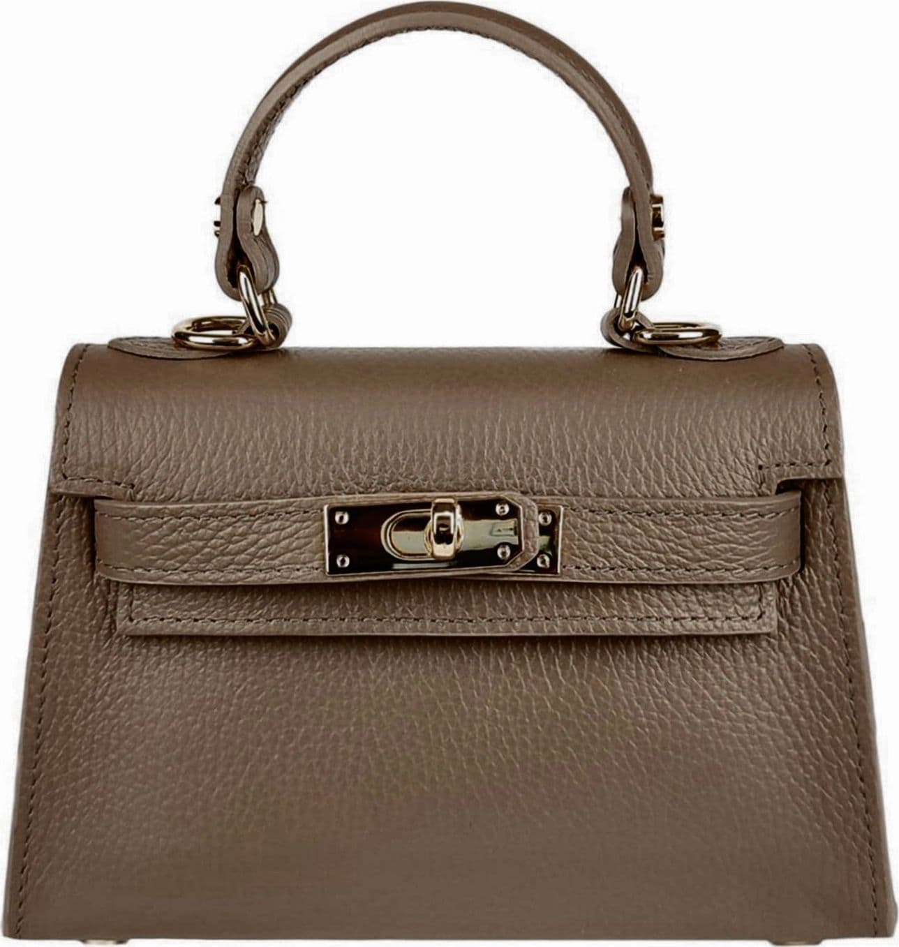 Modarno Borsetta donna "Kelly" in vera pelle Dollaro  21x8x14 cm in Organizer borsa Modarno - Sesto Fiorentino, commercioVirtuoso.it