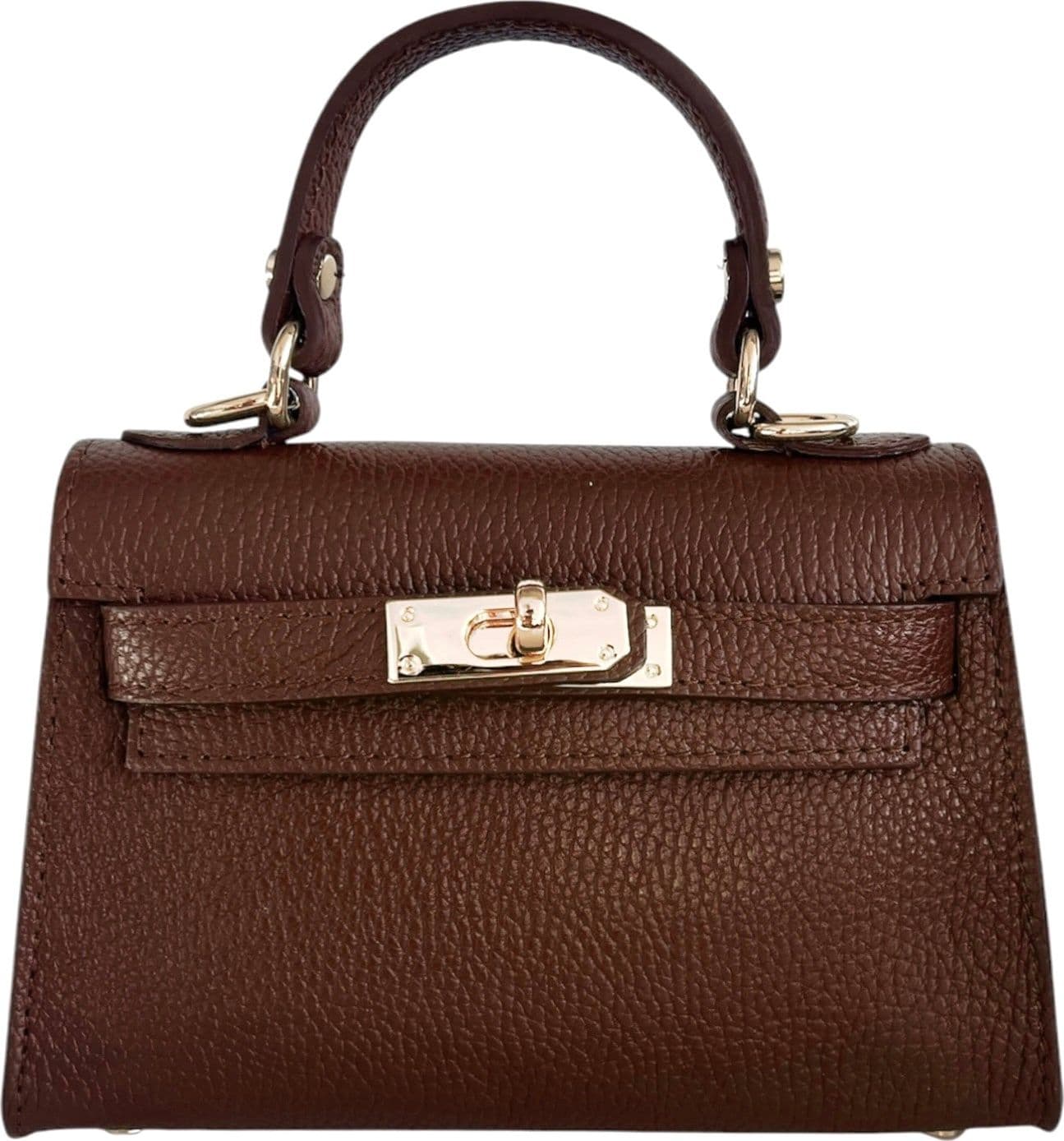 Modarno Borsetta donna "Kelly" in vera pelle Dollaro  21x8x14 cm in Organizer borsa Modarno - Sesto Fiorentino, commercioVirtuoso.it