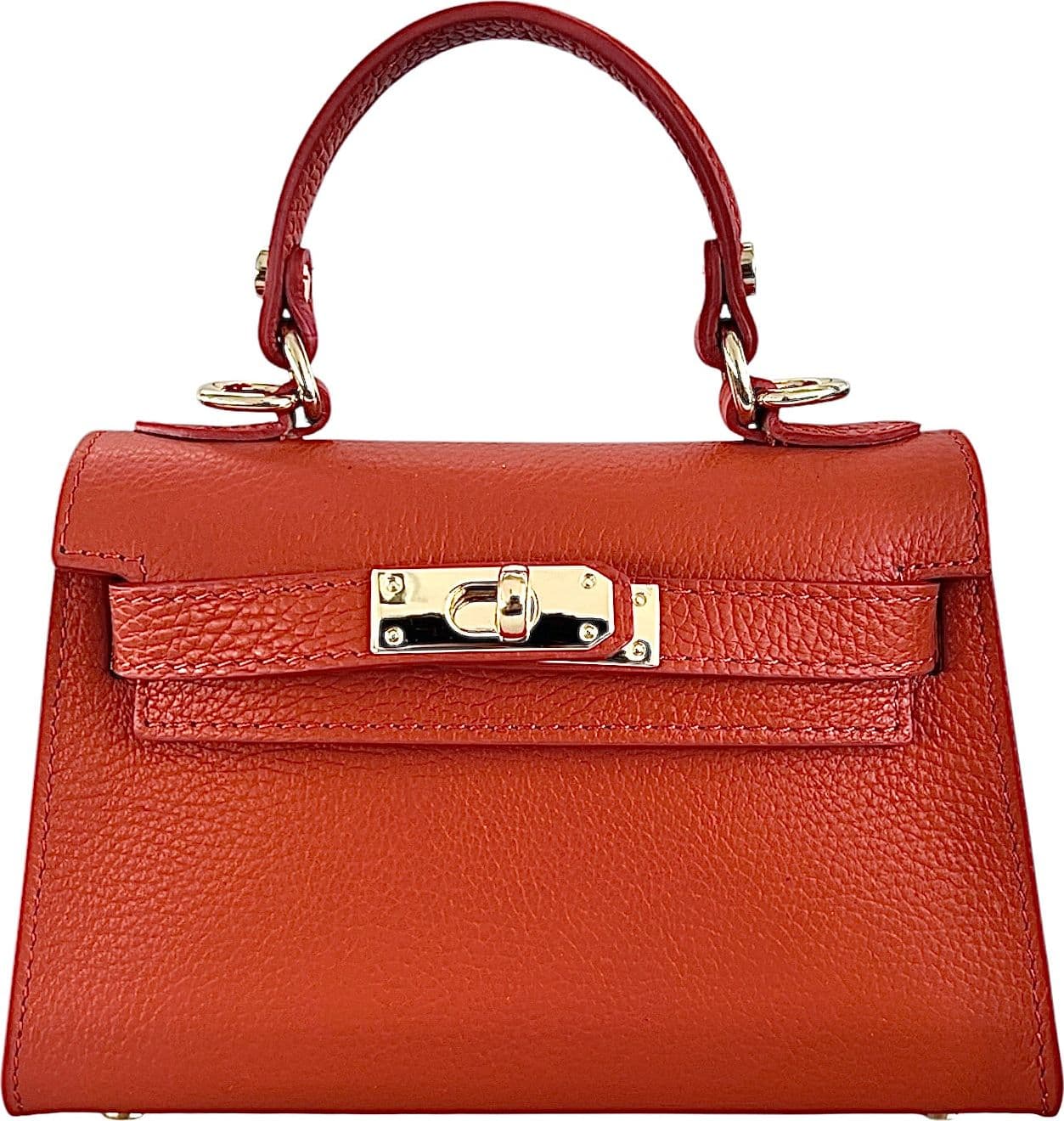 Modarno Borsetta donna "Kelly" in vera pelle Dollaro  21x8x14 cm in Organizer borsa Modarno - Sesto Fiorentino, commercioVirtuoso.it