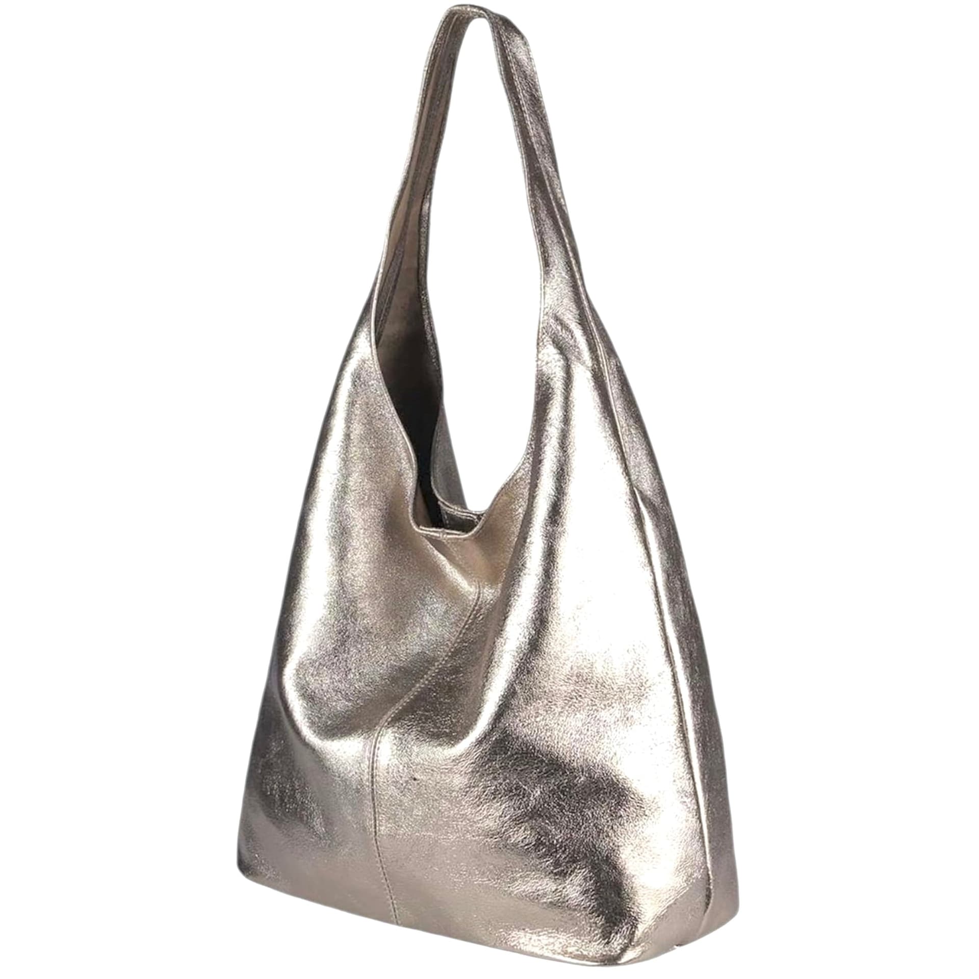 Modarno Borsa a tracolla da donna in pelle scamosciata laminato 34x17x59 cm in Organizer borsa Modarno - Sesto Fiorentino, commercioVirtuoso.it
