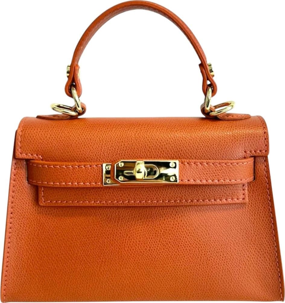 Modarno Borsetta donna "Kelly" in vera pelle Saffiano  21x8x14 cm in Organizer borsa Modarno - Sesto Fiorentino, commercioVirtuoso.it