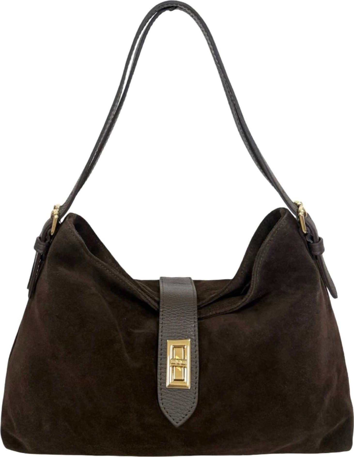 Modarno Borsa a tracolla in vera pelle camoscio  35x11x24 cm in Borse a tracolla Modarno - Sesto Fiorentino, commercioVirtuoso.it