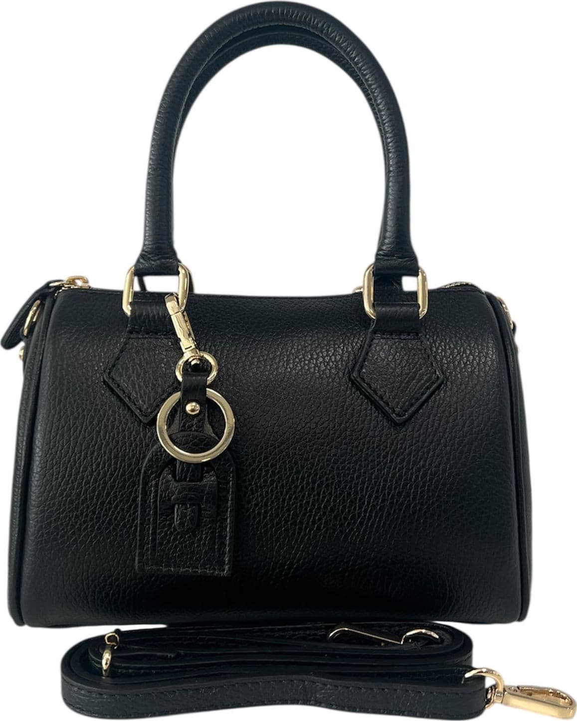 Modarno Borsetta donna bauletto Marra vera pelle 23x13x17 cm in Borse a spalla Modarno - Sesto Fiorentino, commercioVirtuoso.it