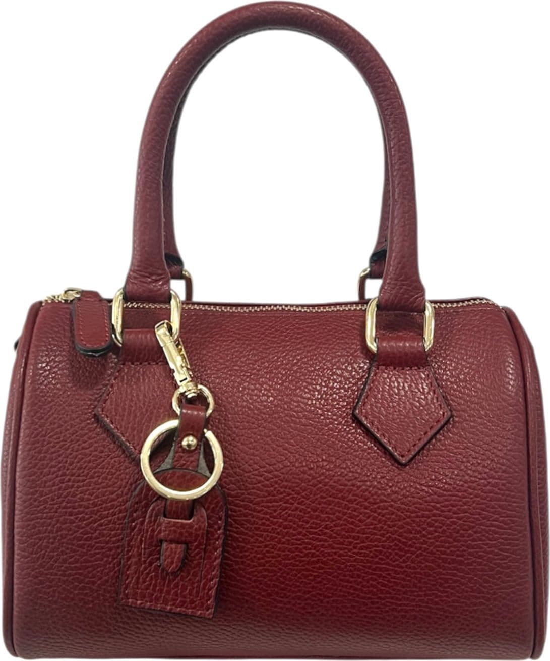 Modarno Borsetta donna bauletto Marra vera pelle 23x13x17 cm in Borse a spalla Modarno - Sesto Fiorentino, commercioVirtuoso.it