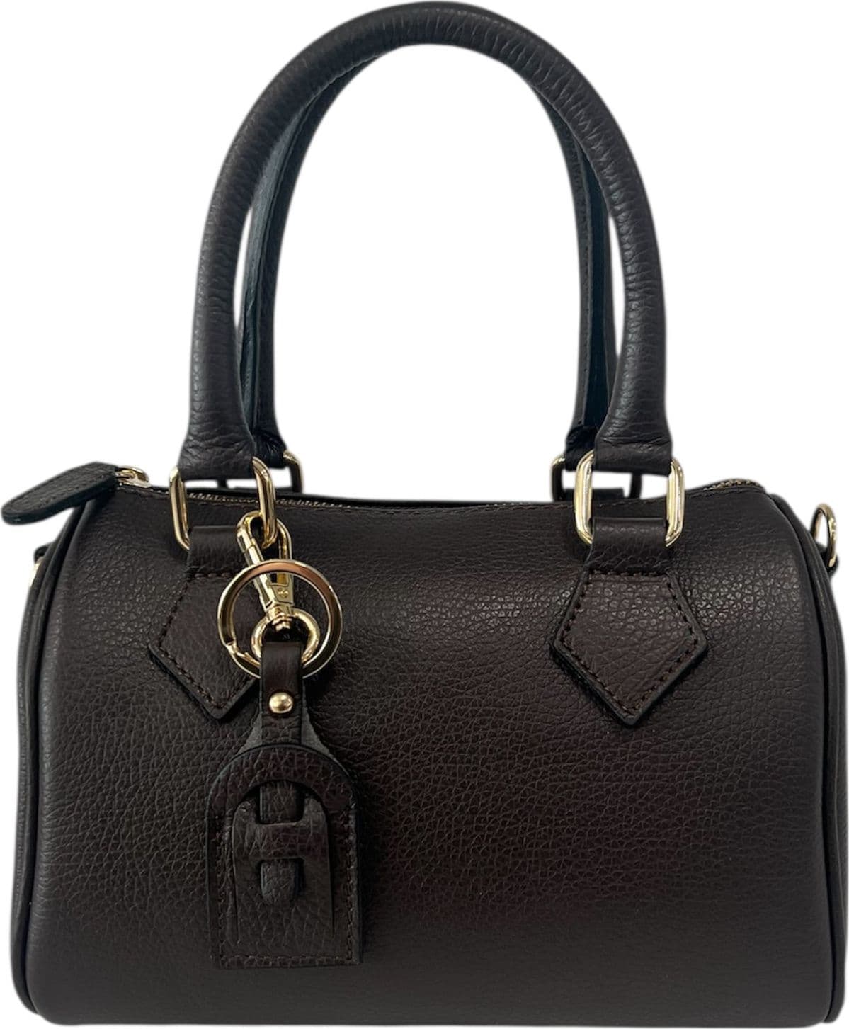 Modarno Borsetta donna bauletto Marra vera pelle 23x13x17 cm in Borse a spalla Modarno - Sesto Fiorentino, commercioVirtuoso.it