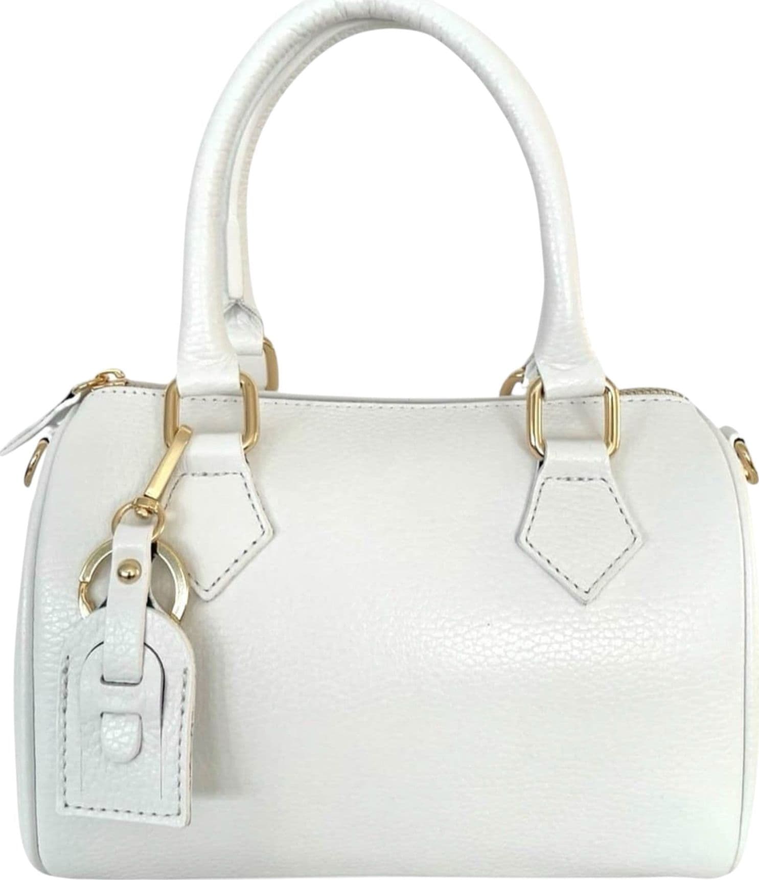 Modarno Borsetta donna bauletto Marra vera pelle 23x13x17 cm in Borse a spalla Modarno - Sesto Fiorentino, commercioVirtuoso.it