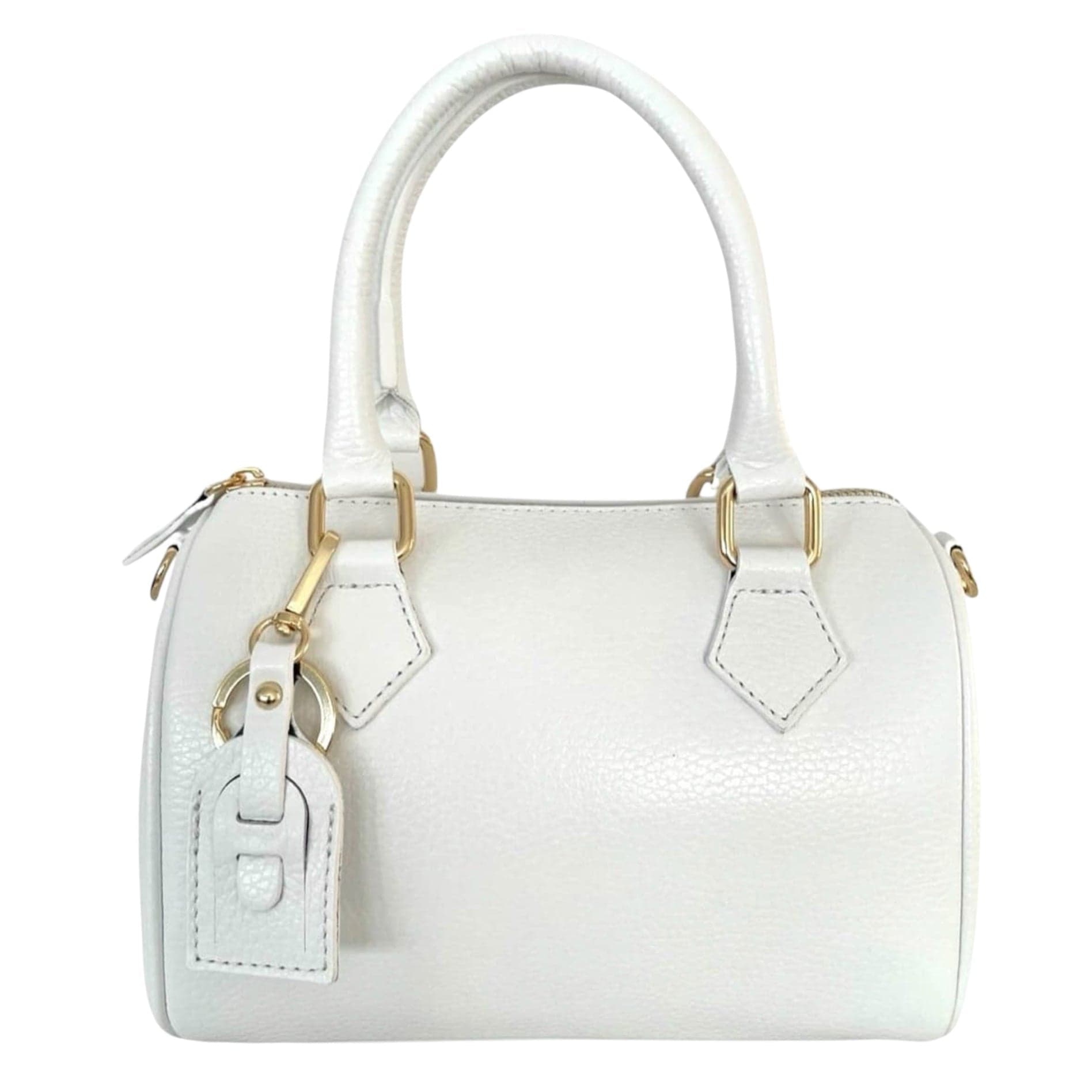 Modarno Borsetta donna bauletto Marra vera pelle 23x13x17 cm in Borse a spalla Modarno - Sesto Fiorentino, commercioVirtuoso.it
