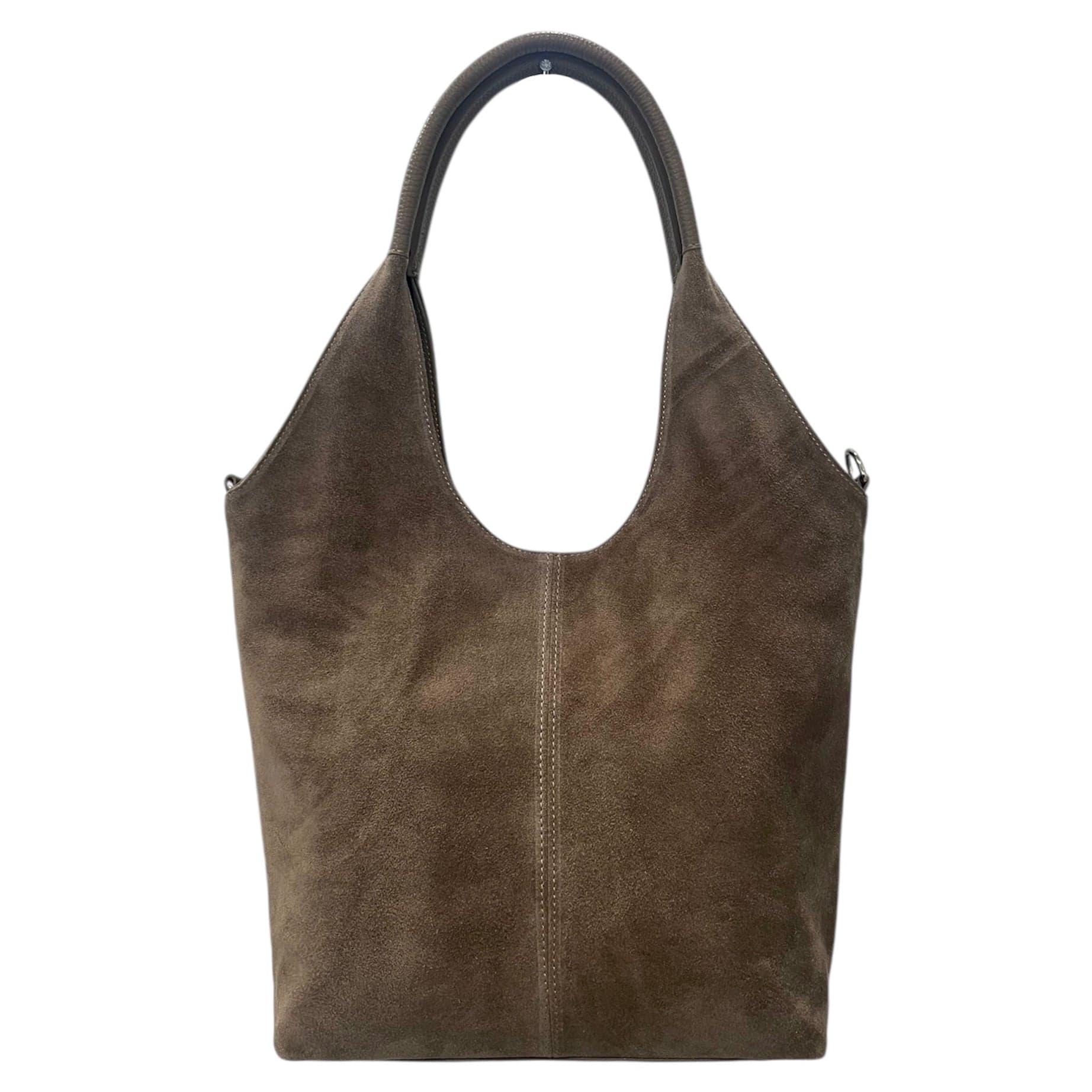 Modarno Borsa donna Shopper a spalla/tracolla in vera pelle camoscio 30x11x30 cm in Organizer borsa Modarno - Sesto Fiorentino, commercioVirtuoso.it