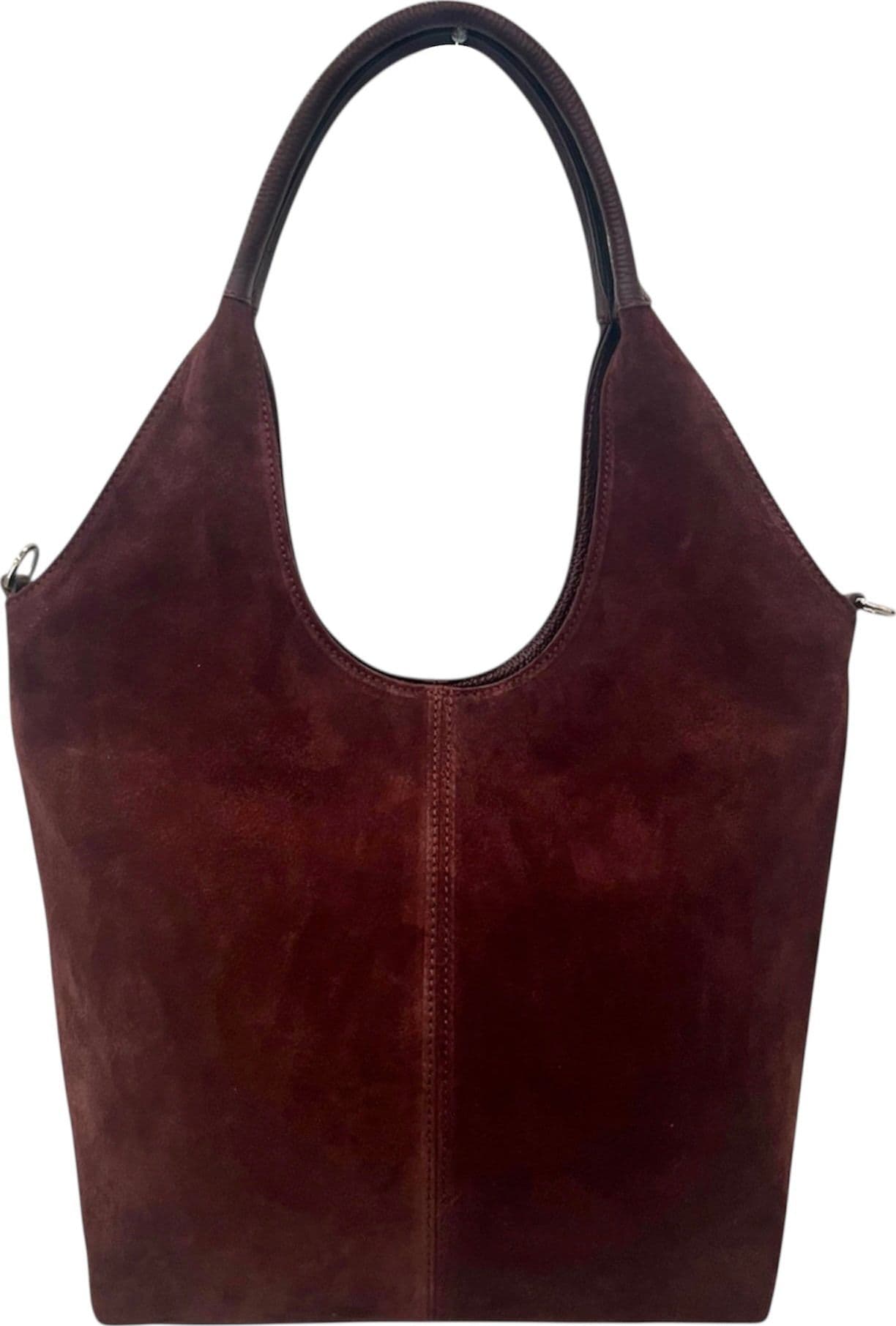 Modarno Borsa donna Shopper a spalla/tracolla in vera pelle camoscio 30x11x30 cm in Organizer borsa Modarno - Sesto Fiorentino, commercioVirtuoso.it