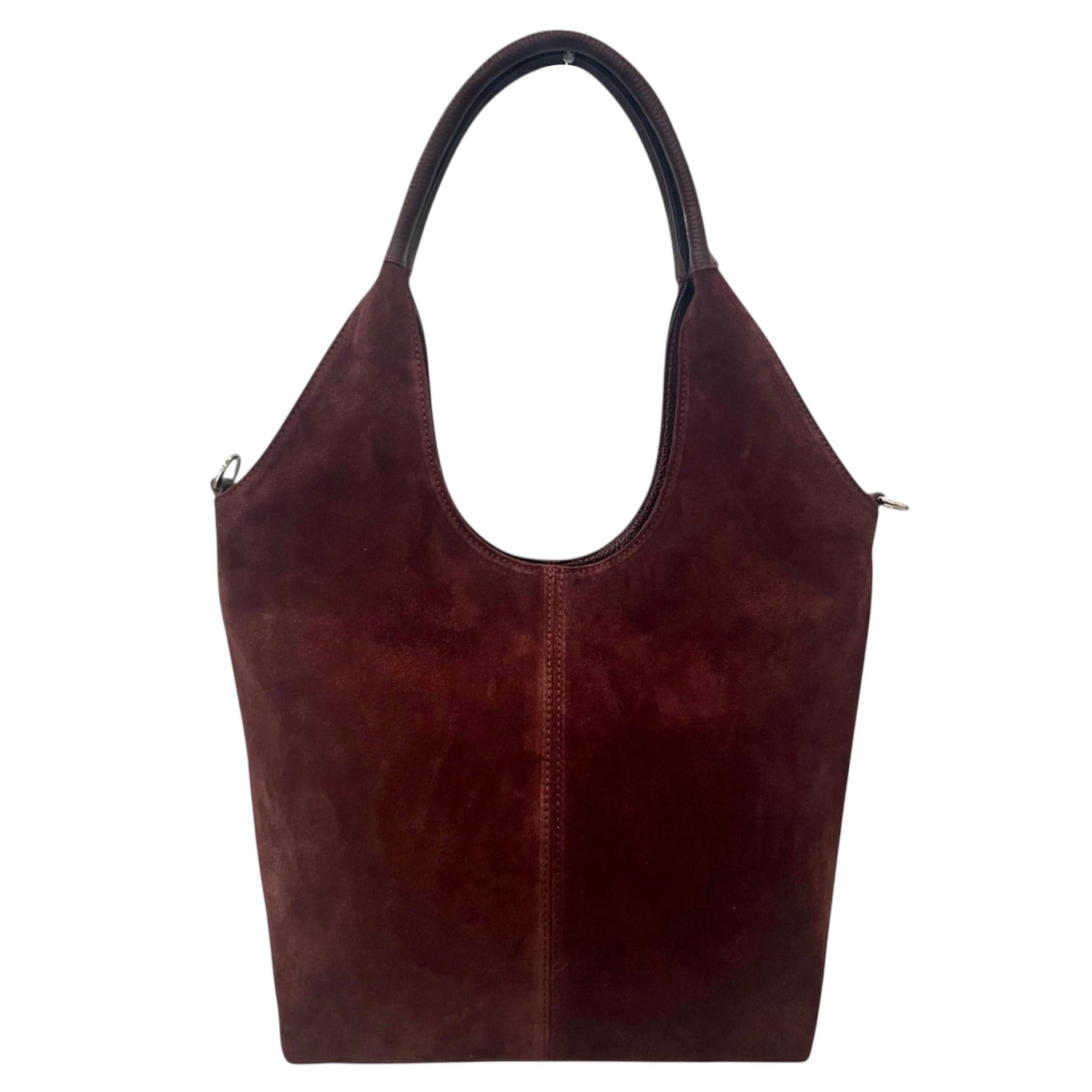 Modarno Borsa donna Shopper a spalla/tracolla in vera pelle camoscio 30x11x30 cm in Organizer borsa Modarno - Sesto Fiorentino, commercioVirtuoso.it
