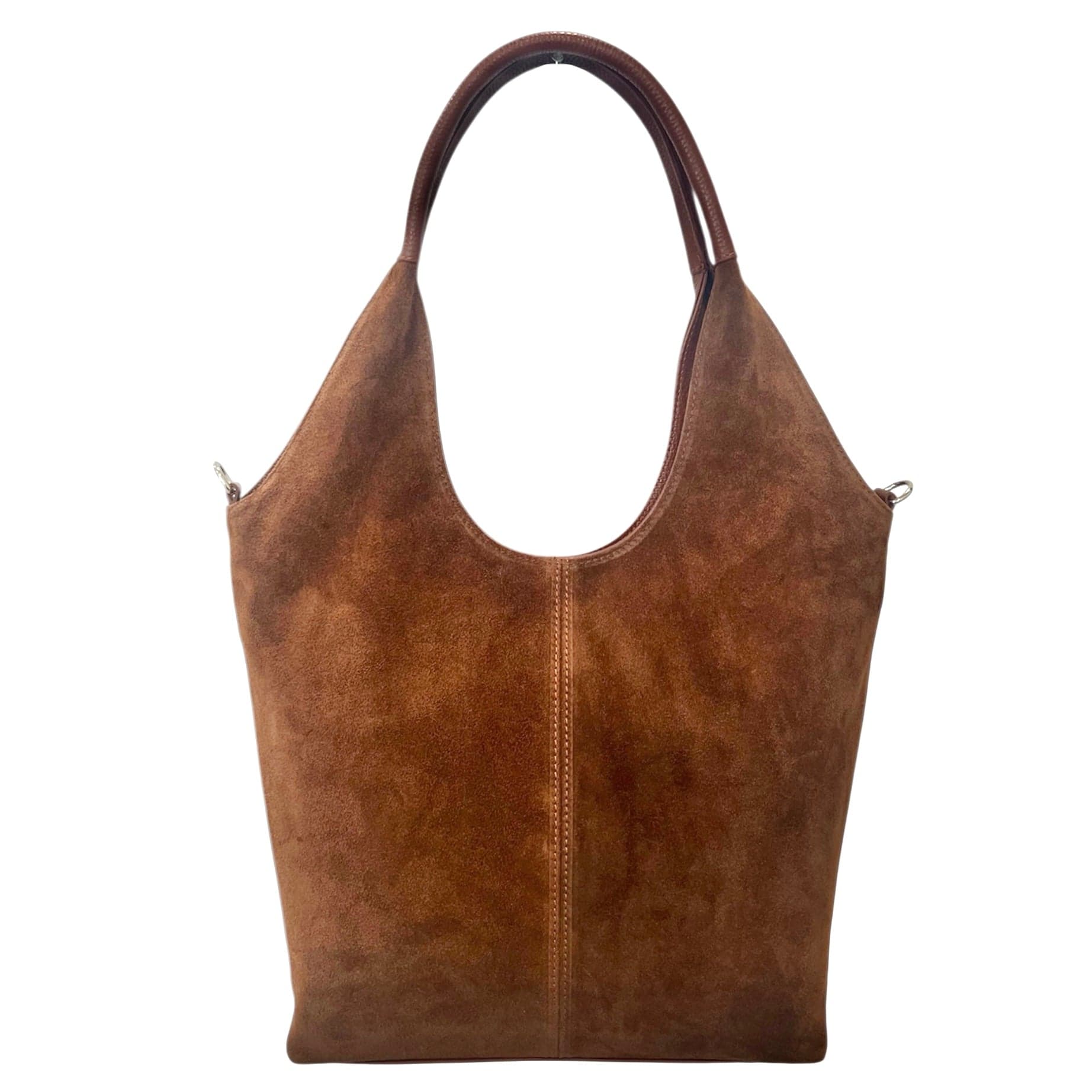 Modarno Borsa donna Shopper a spalla/tracolla in vera pelle camoscio 30x11x30 cm in Organizer borsa Modarno - Sesto Fiorentino, commercioVirtuoso.it