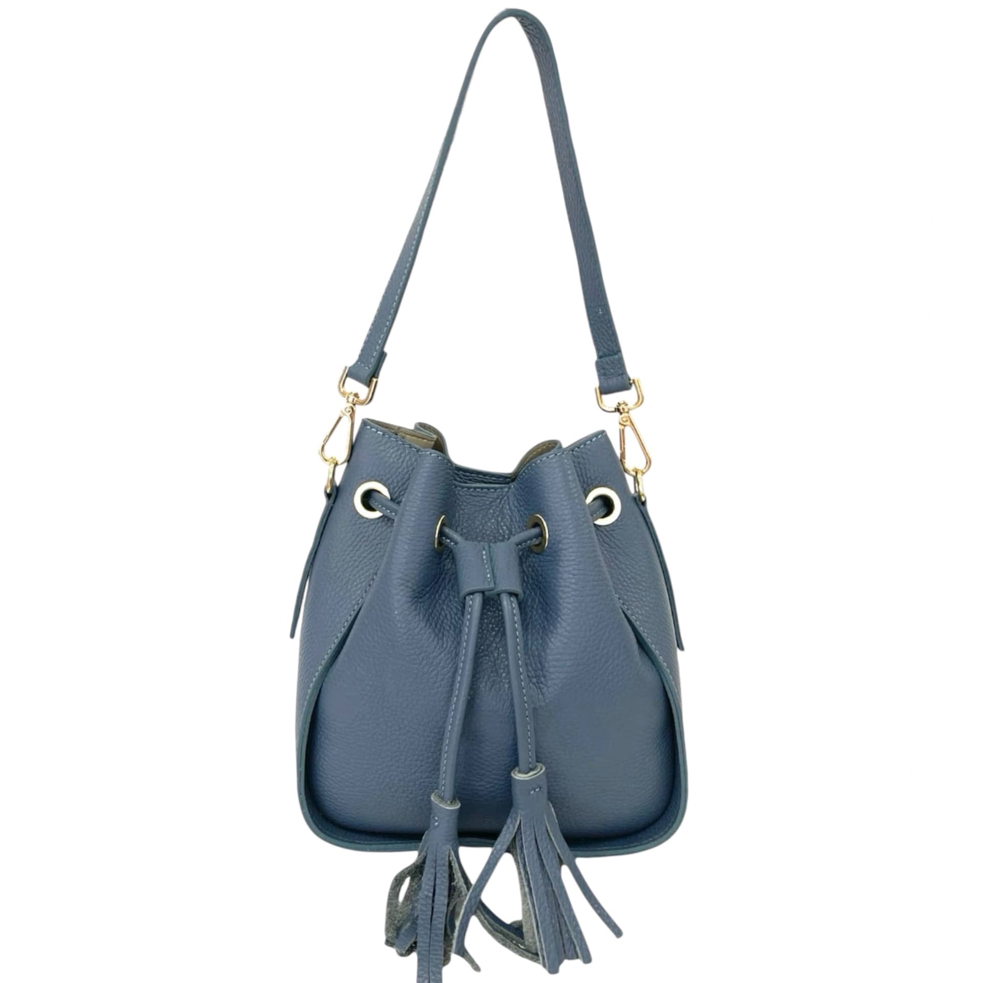 Modarno Borsetta Secchiello vera pelle 21x11x23 cm in Organizer borsa Modarno - Sesto Fiorentino, commercioVirtuoso.it