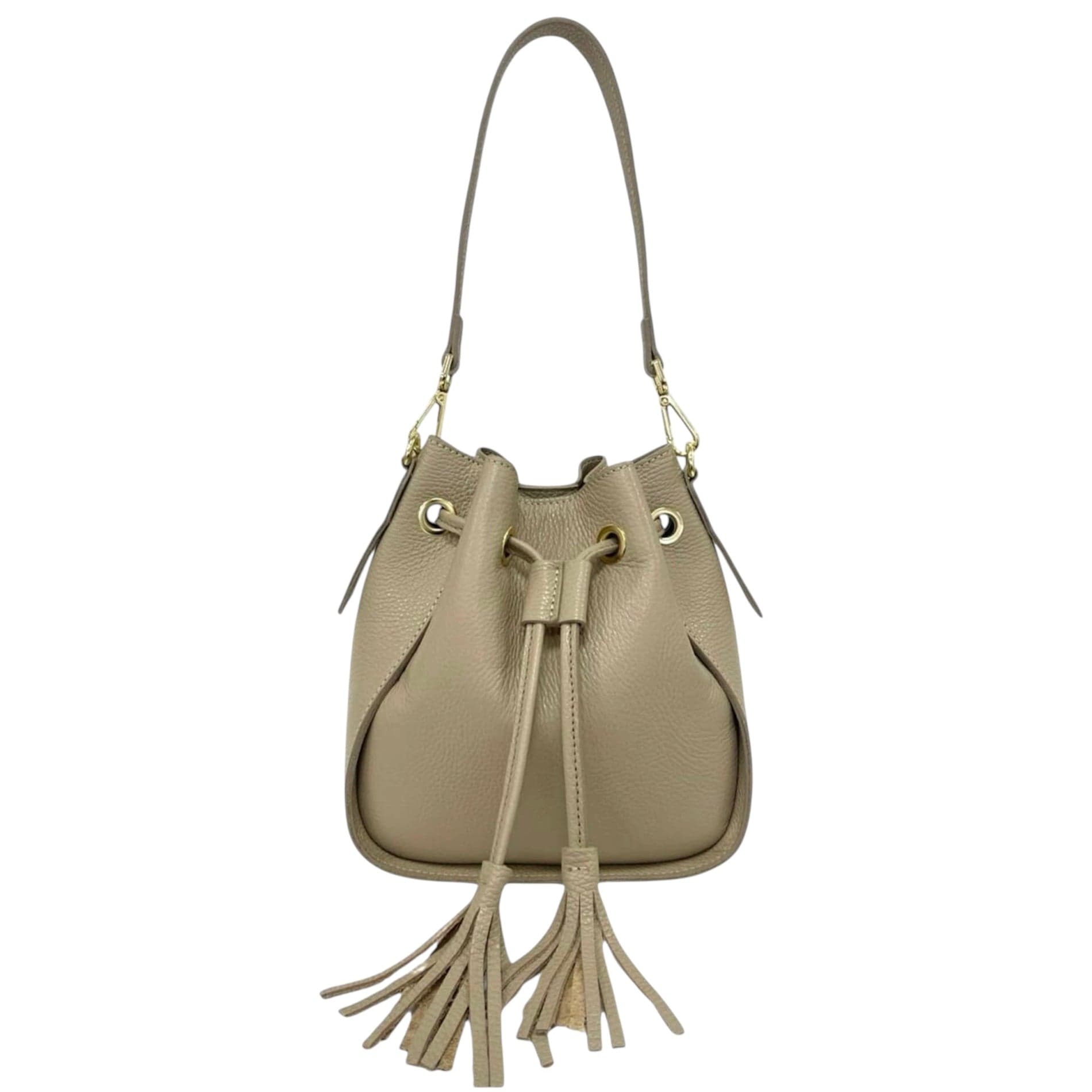 Modarno Borsetta Secchiello vera pelle 21x11x23 cm in Organizer borsa Modarno - Sesto Fiorentino, commercioVirtuoso.it