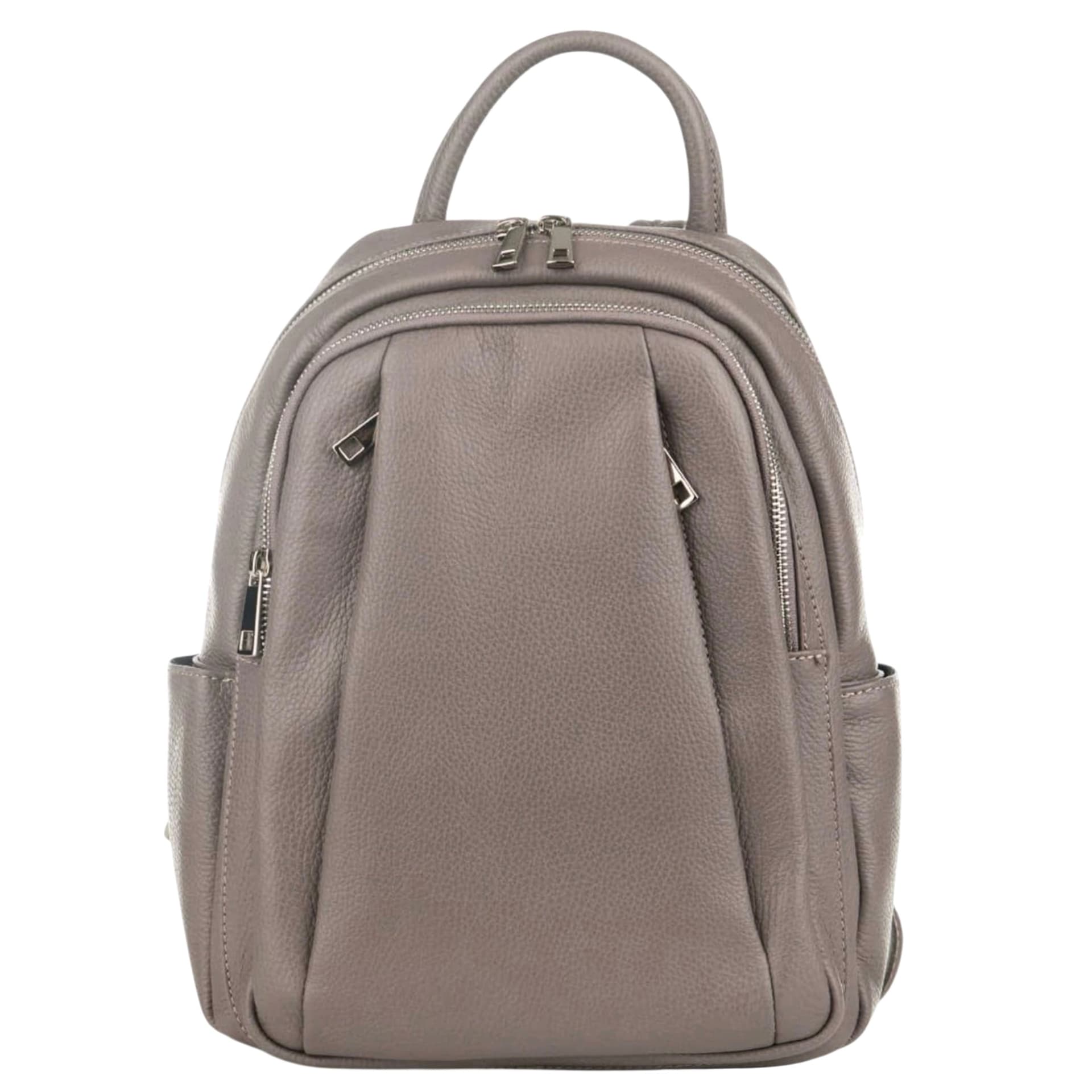 Modarno Zaino Donna in vera pelle multi tasche 35x12x25 cm in Organizer borsa Modarno - Sesto Fiorentino, commercioVirtuoso.it