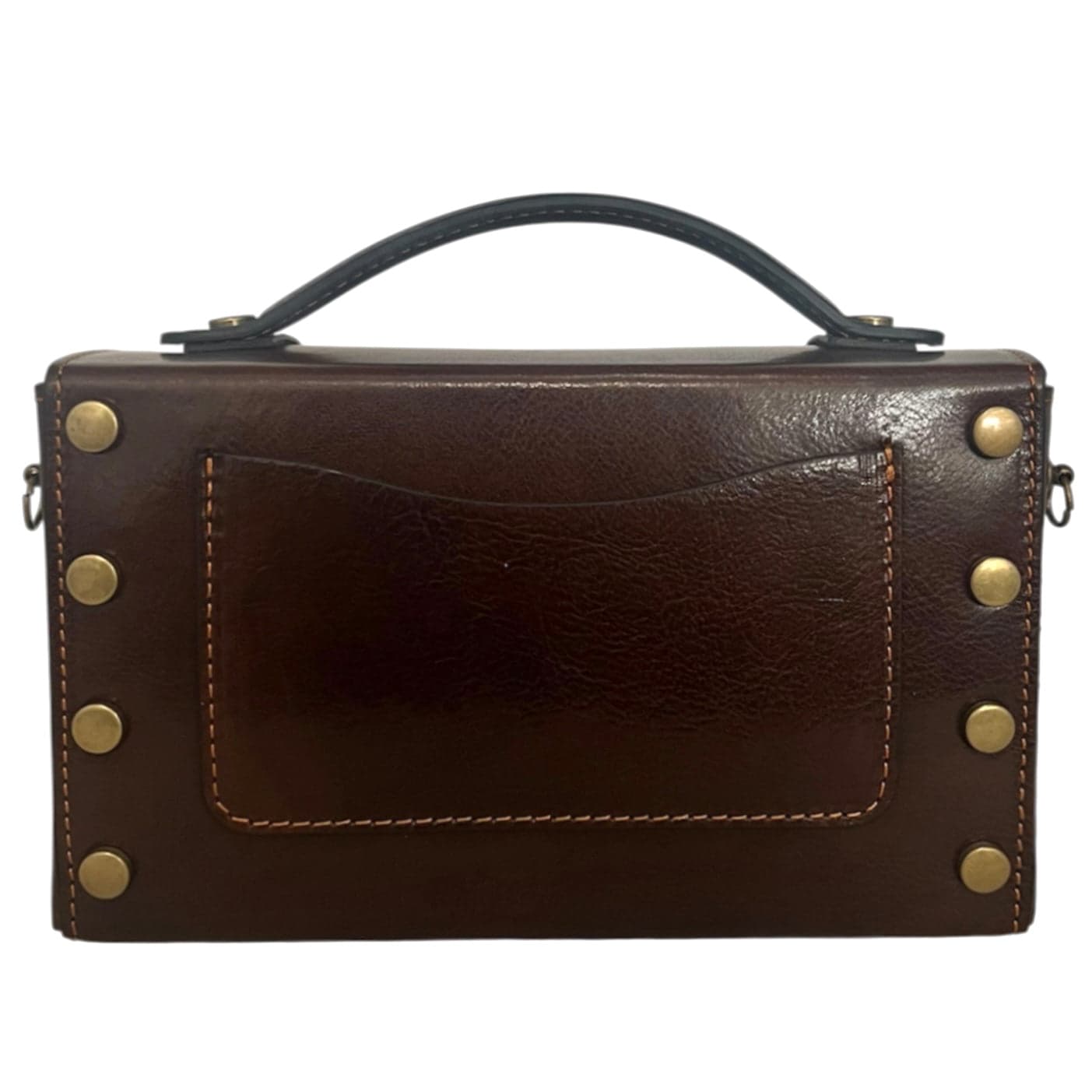 Modarno Borsetta donna a mano e tracolla Rettangolare in vera pelle vacchetta 21x6x13 cm in Organizer borsa Modarno - Sesto Fiorentino, commercioVirtuoso.it