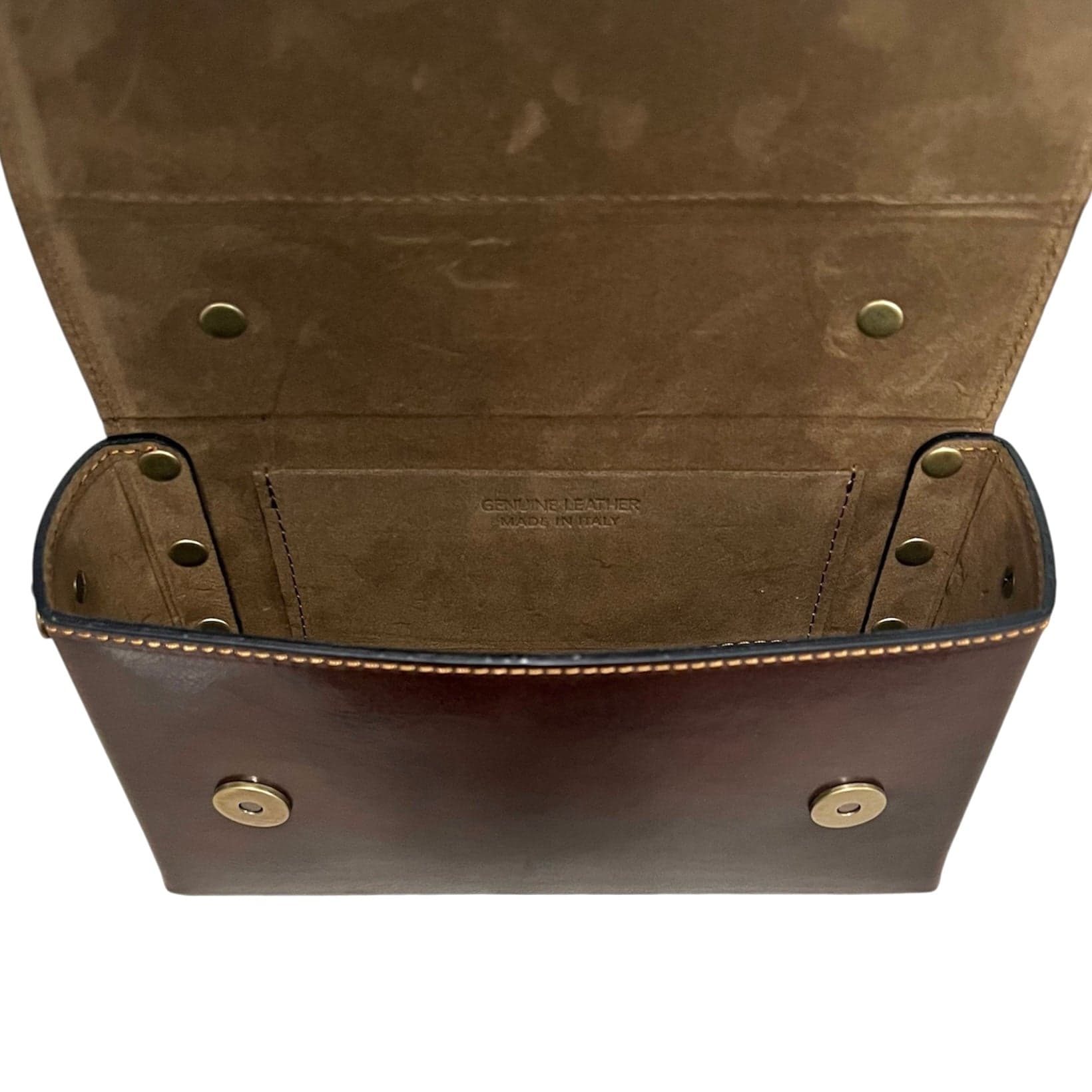 Modarno Borsetta donna a mano e tracolla Rettangolare in vera pelle vacchetta 21x6x13 cm in Organizer borsa Modarno - Sesto Fiorentino, commercioVirtuoso.it