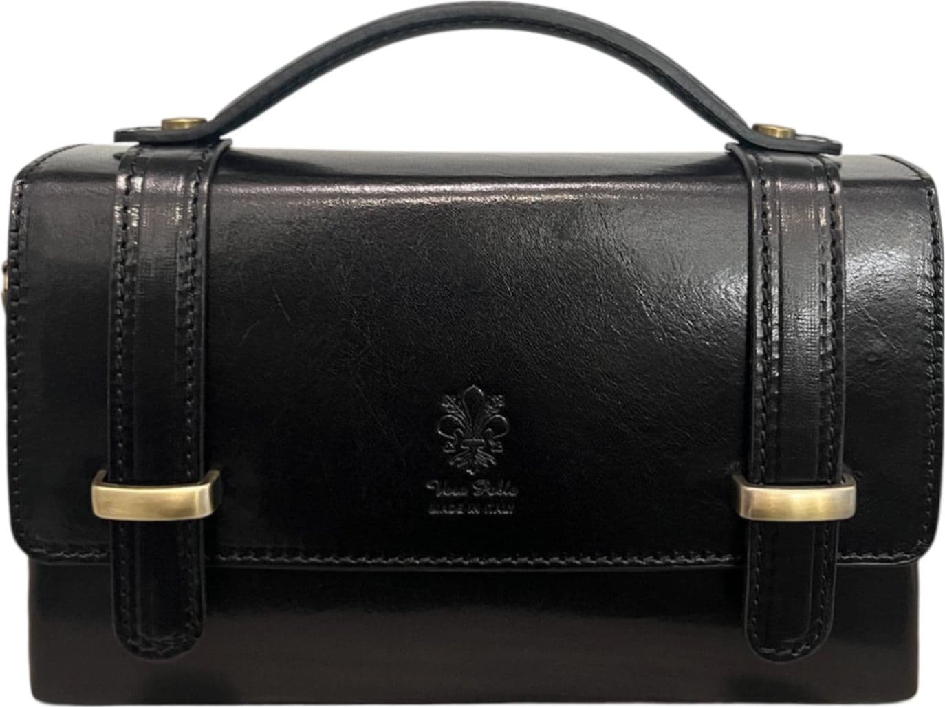 Modarno Borsetta donna a mano e tracolla Rettangolare in vera pelle vacchetta 21x6x13 cm in Organizer borsa Modarno - Sesto Fiorentino, commercioVirtuoso.it