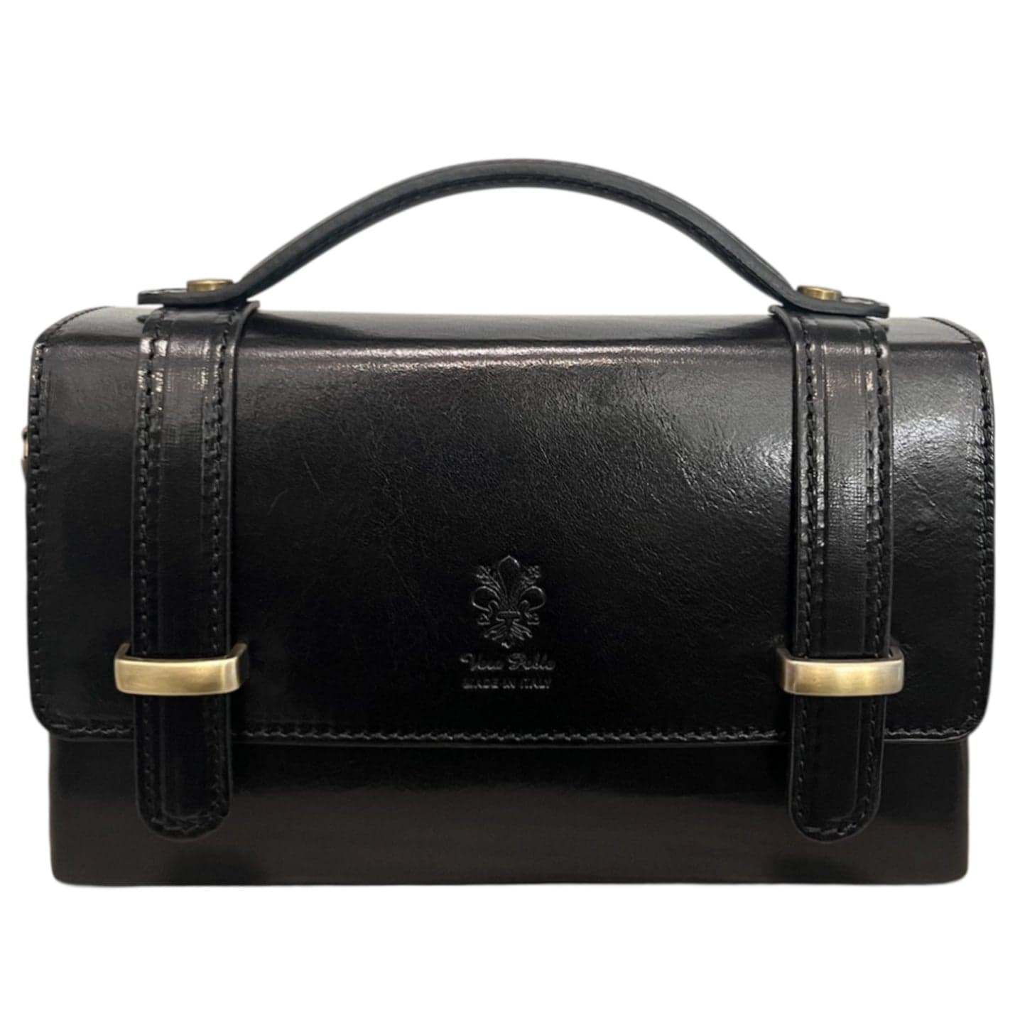Modarno Borsetta donna a mano e tracolla Rettangolare in vera pelle vacchetta 21x6x13 cm in Organizer borsa Modarno - Sesto Fiorentino, commercioVirtuoso.it