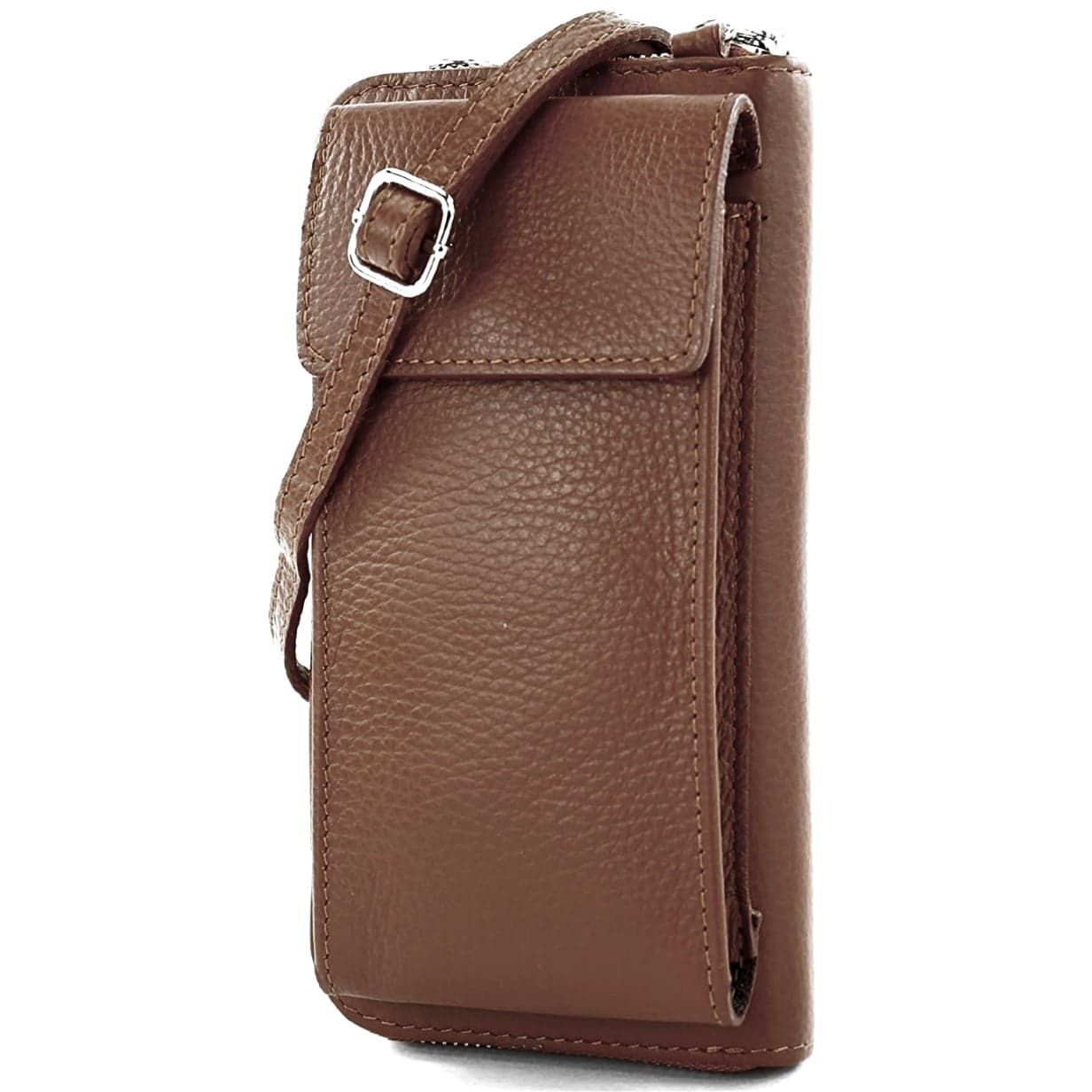 Modarno borsa a tracolla multifunzionale, borsa per cellulare a portafoglio in vera pelle, adatta per telefoni cellulari fino a 6,7 pollici in Organizer borsa Modarno - Sesto Fiorentino, commercioVirtuoso.it