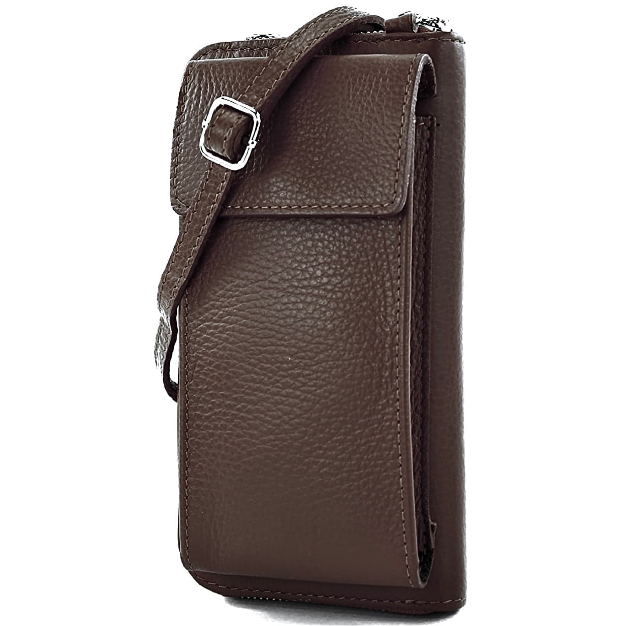 Modarno borsa a tracolla multifunzionale, borsa per cellulare a portafoglio in vera pelle, adatta per telefoni cellulari fino a 6,7 pollici in Organizer borsa Modarno - Sesto Fiorentino, commercioVirtuoso.it