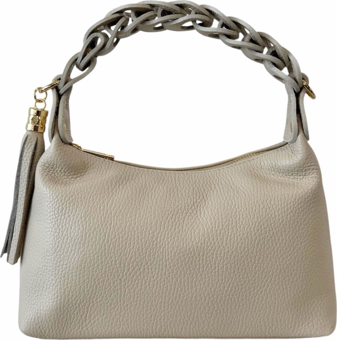 Modarno Borsetta a Mano Piccola In Vera Pelle Made in Italy Con Manico Intrecciato 26x10x16 cm in Autocategorizzazione Modarno - Sesto Fiorentino, commercioVirtuoso.it