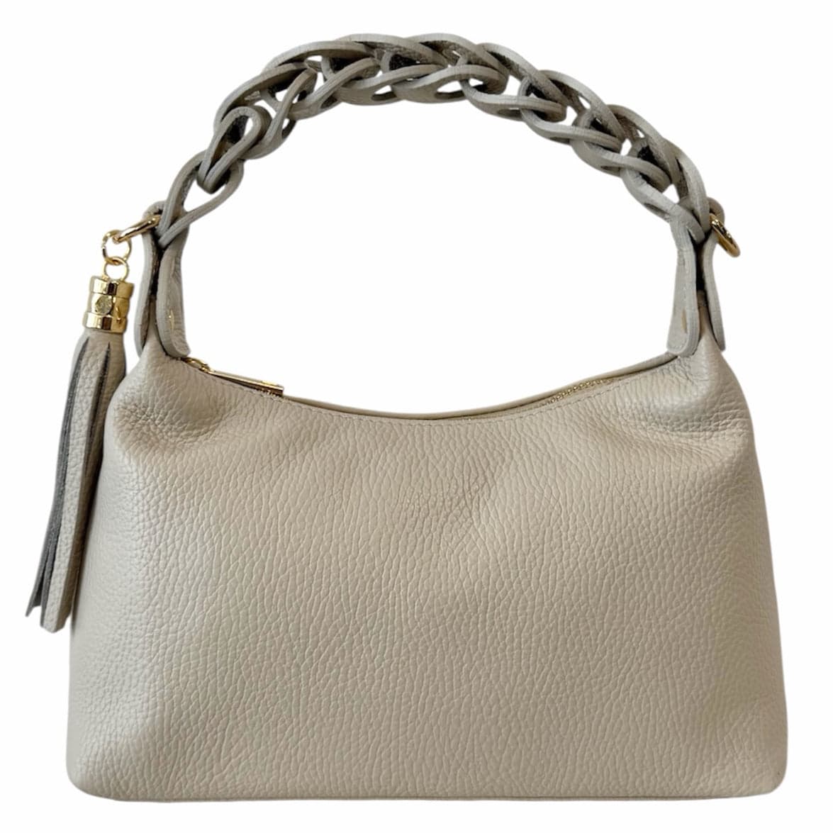 Modarno Borsetta a Mano Piccola In Vera Pelle Made in Italy Con Manico Intrecciato 26x10x16 cm in Autocategorizzazione Modarno - Sesto Fiorentino, commercioVirtuoso.it