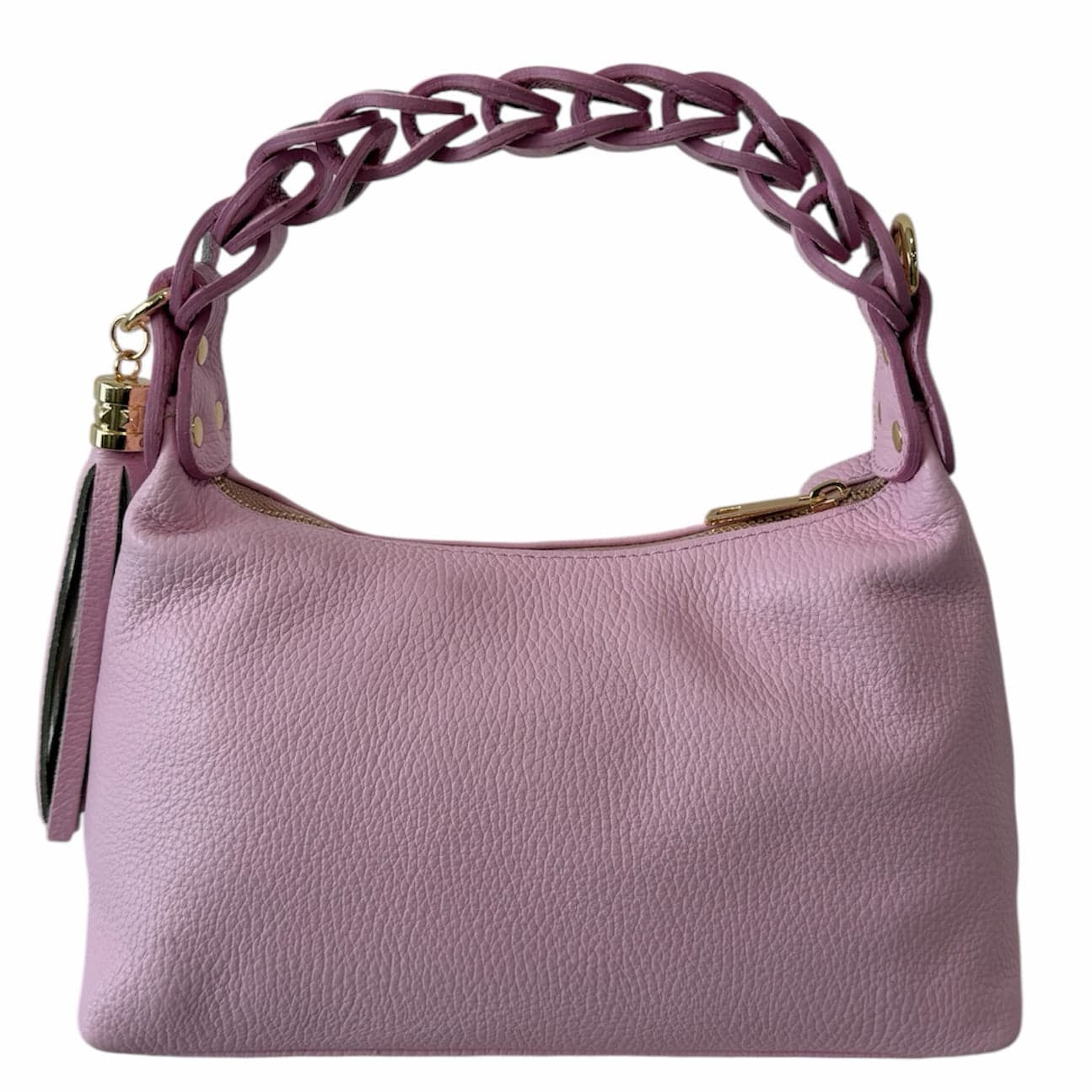 Modarno Borsetta a Mano Piccola In Vera Pelle Made in Italy Con Manico Intrecciato 26x10x16 cm in Autocategorizzazione Modarno - Sesto Fiorentino, commercioVirtuoso.it