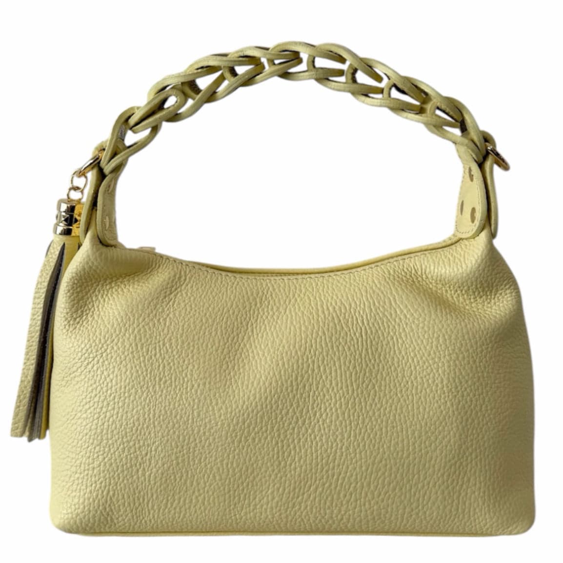Modarno Borsetta a Mano Piccola In Vera Pelle Made in Italy Con Manico Intrecciato 26x10x16 cm in Autocategorizzazione Modarno - Sesto Fiorentino, commercioVirtuoso.it