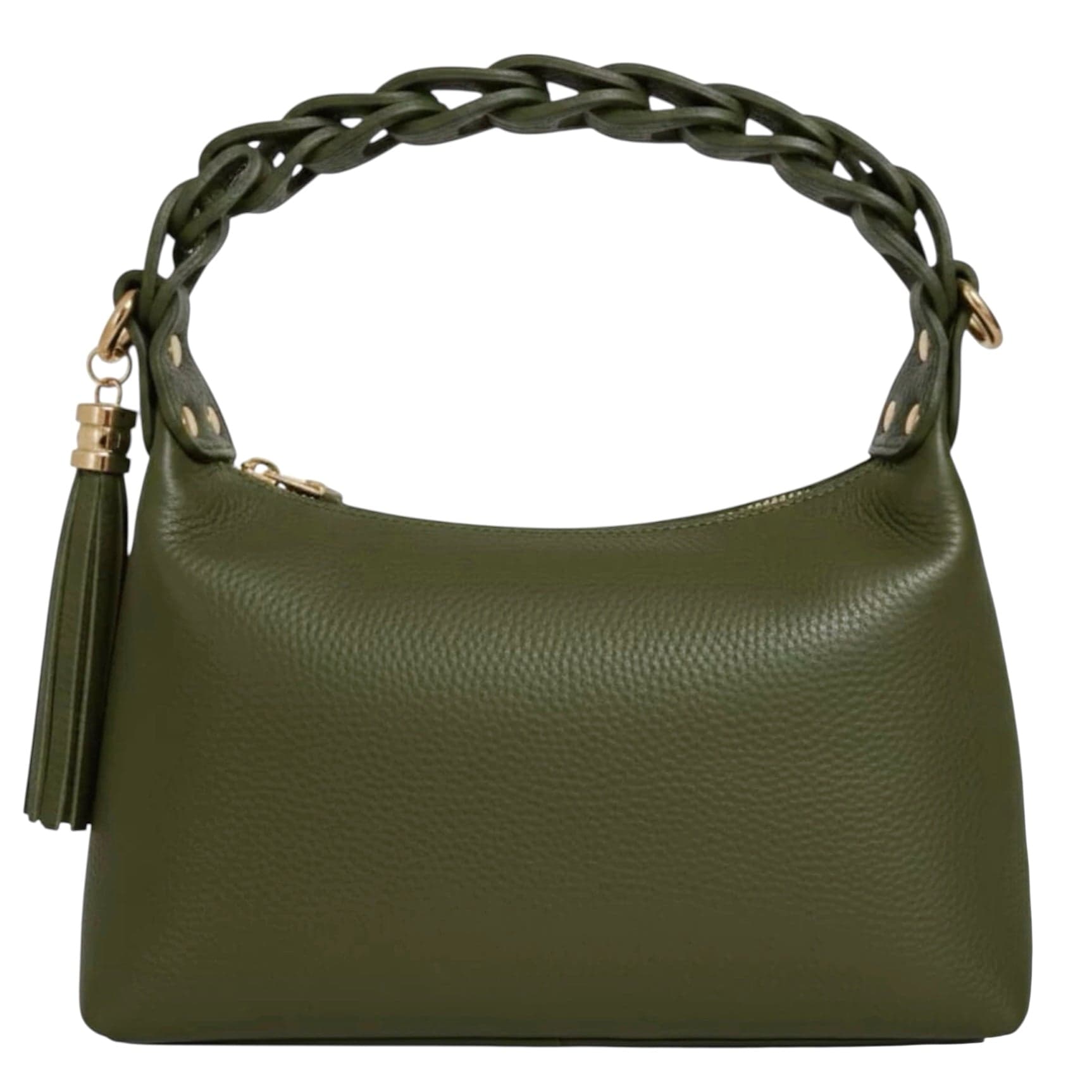 Modarno Borsetta a Mano Piccola In Vera Pelle Made in Italy Con Manico Intrecciato 26x10x16 cm in Autocategorizzazione Modarno - Sesto Fiorentino, commercioVirtuoso.it