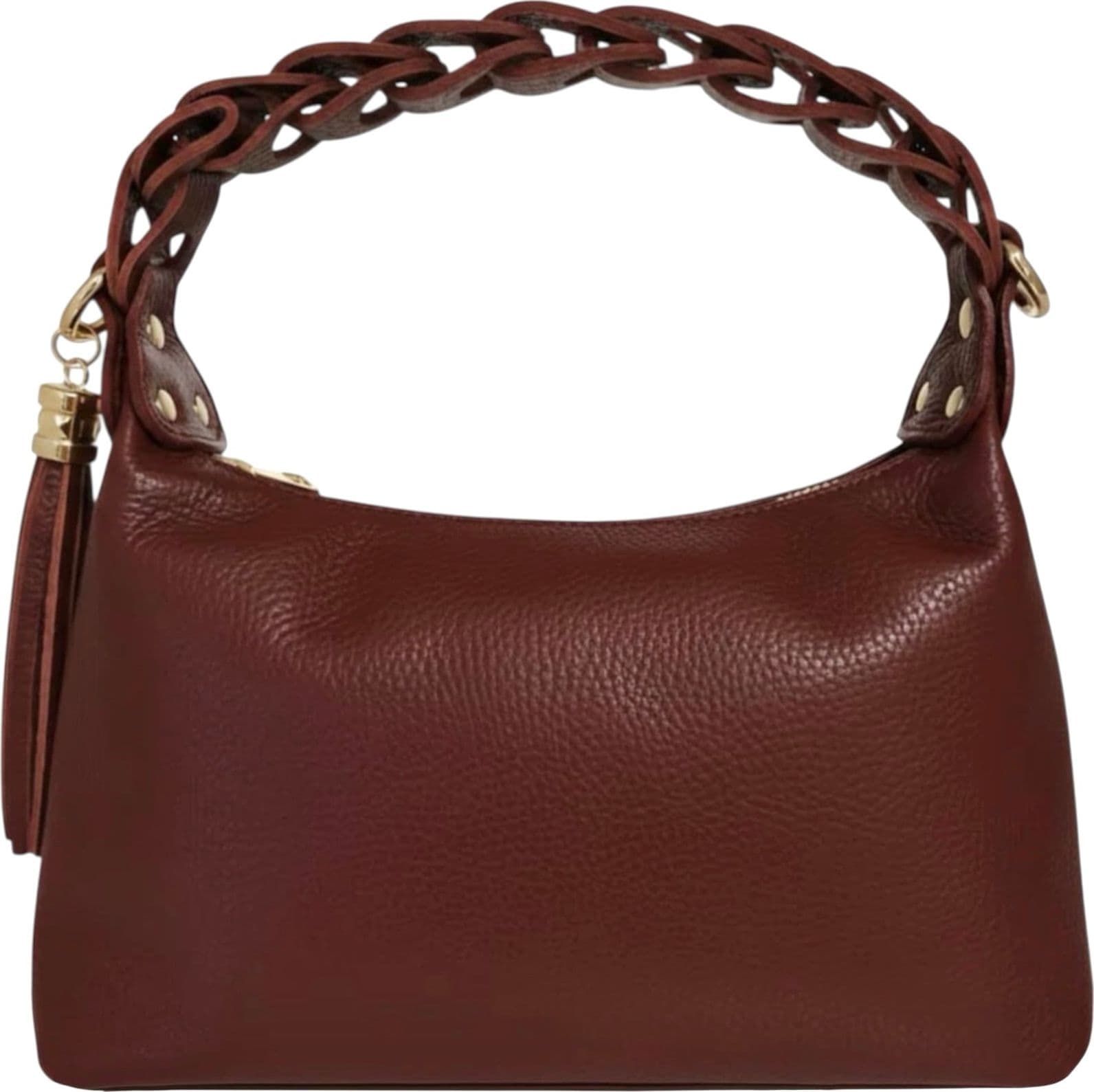 Modarno Borsetta a Mano Piccola In Vera Pelle Made in Italy Con Manico Intrecciato 26x10x16 cm in Autocategorizzazione Modarno - Sesto Fiorentino, commercioVirtuoso.it