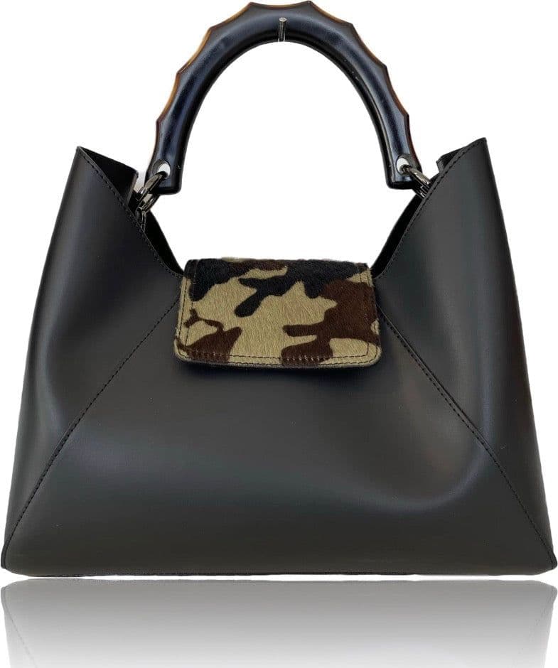 Modarno Borsa a mano in Pelle con pattina in Cavallino "Chloe" in Organizer borsa Modarno - Sesto Fiorentino, commercioVirtuoso.it