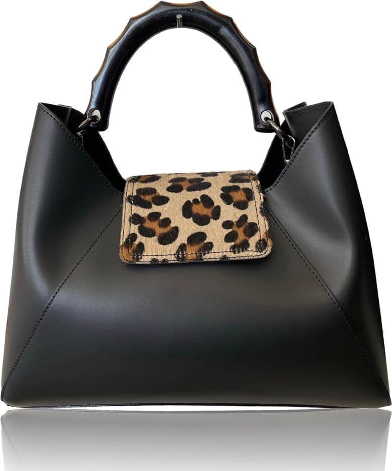Modarno Borsa a mano in Pelle con pattina in Cavallino "Chloe" in Organizer borsa Modarno - Sesto Fiorentino, commercioVirtuoso.it