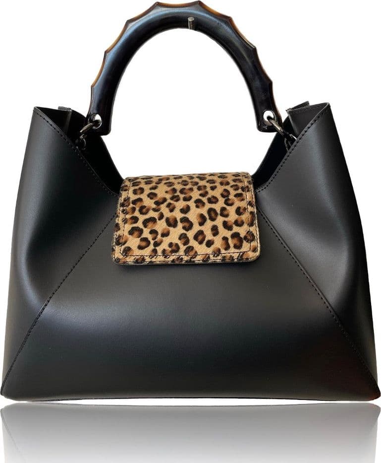 Modarno Borsa a mano in Pelle con pattina in Cavallino "Chloe" in Organizer borsa Modarno - Sesto Fiorentino, commercioVirtuoso.it