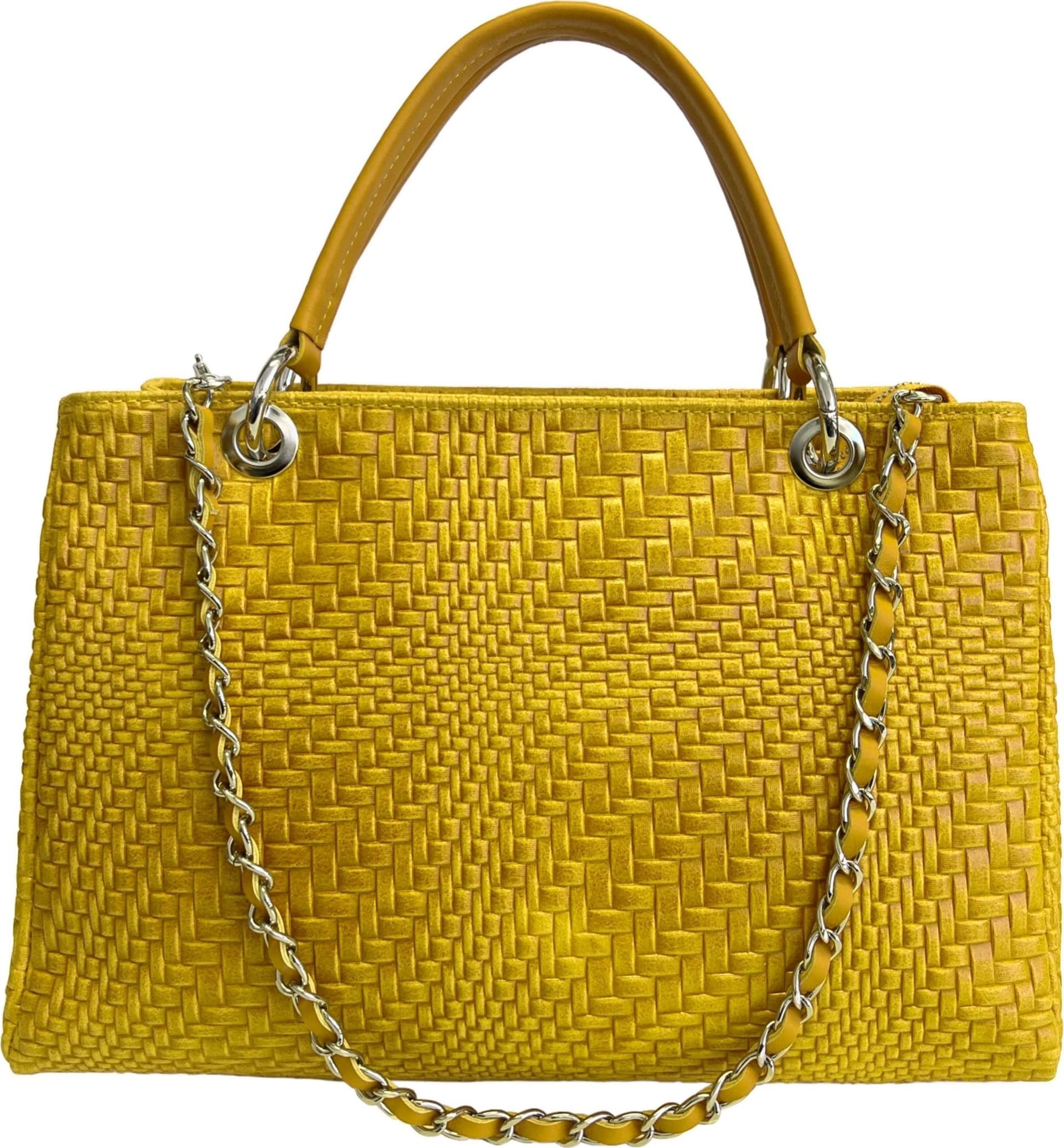 Modarno Borsa a mano da donna in vera pelle con tracolla 35x15x22 cm in Organizer borsa Modarno - Sesto Fiorentino, commercioVirtuoso.it