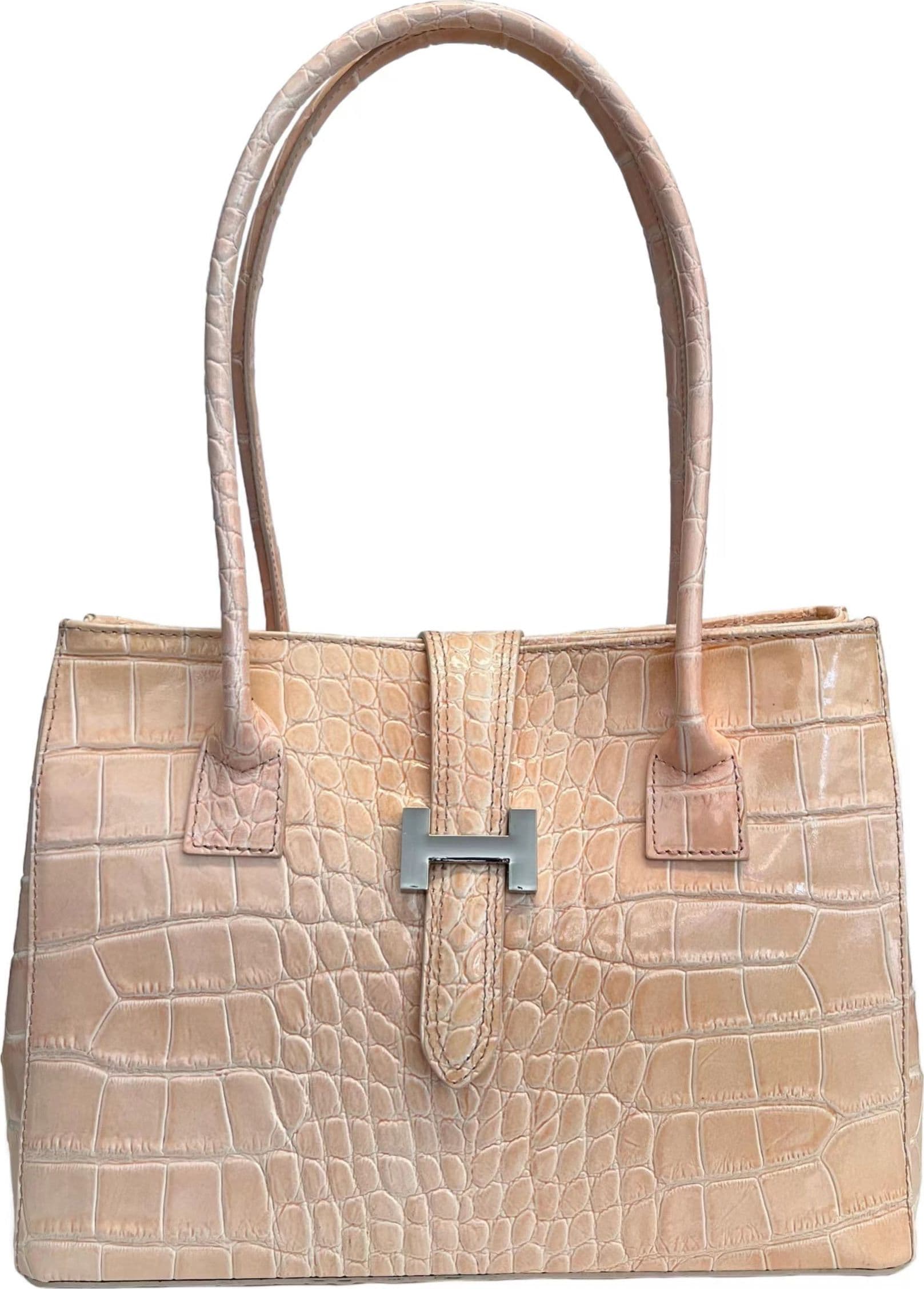 Modarno Borsa donna da spalla in vera pelle fantasia cocco 32x11x24 cm in Organizer borsa Modarno - Sesto Fiorentino, commercioVirtuoso.it