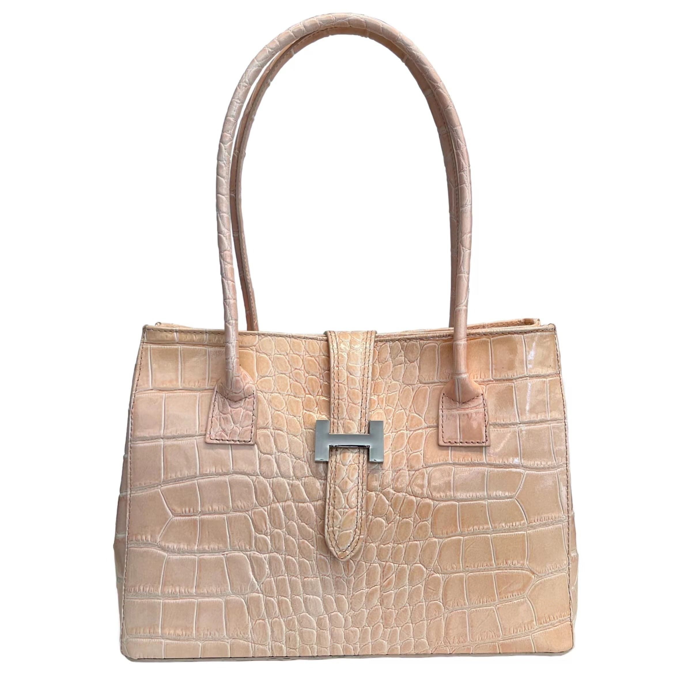 Modarno Borsa donna da spalla in vera pelle fantasia cocco 32x11x24 cm in Organizer borsa Modarno - Sesto Fiorentino, commercioVirtuoso.it