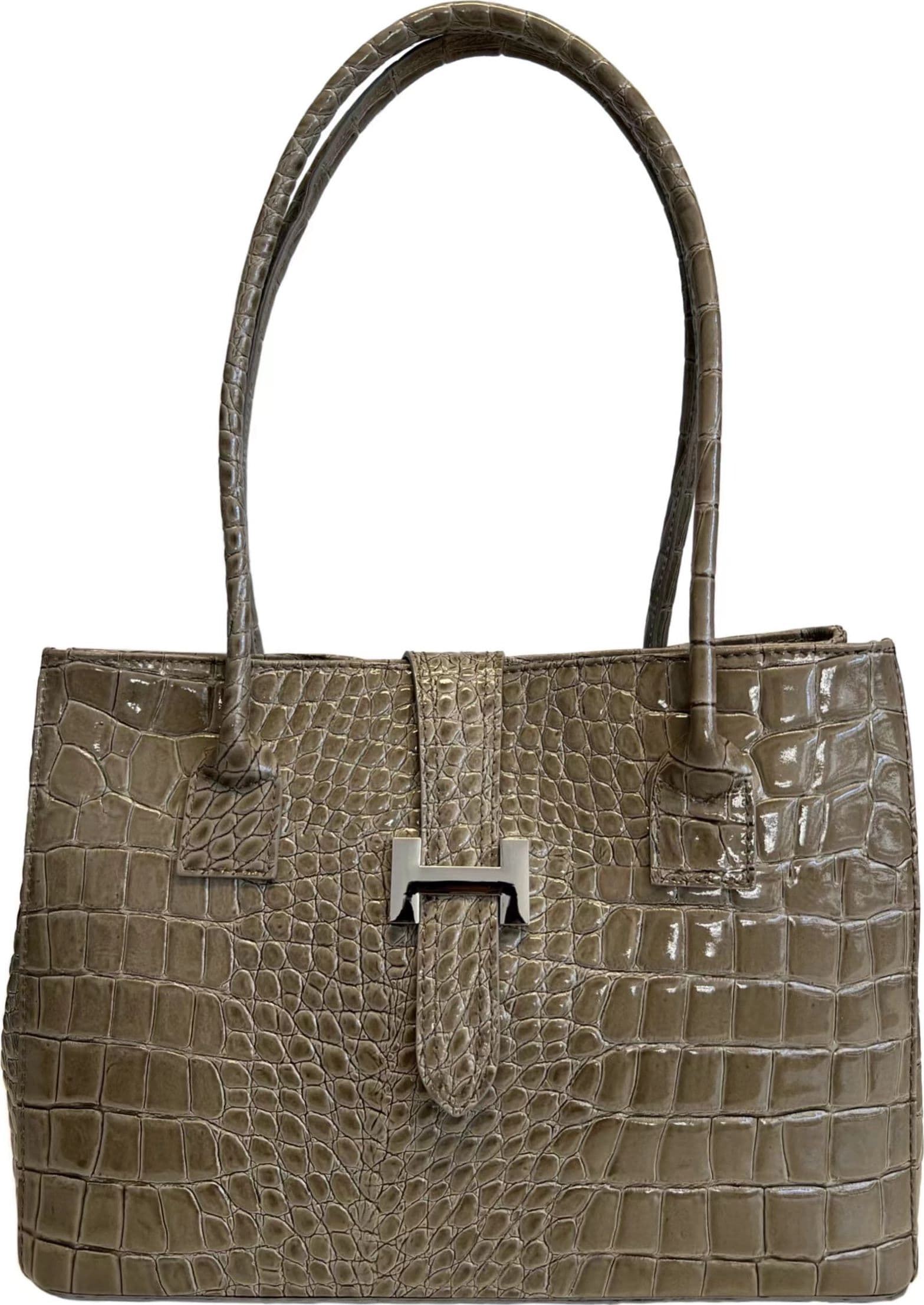 Modarno Borsa donna da spalla in vera pelle fantasia cocco 32x11x24 cm in Organizer borsa Modarno - Sesto Fiorentino, commercioVirtuoso.it