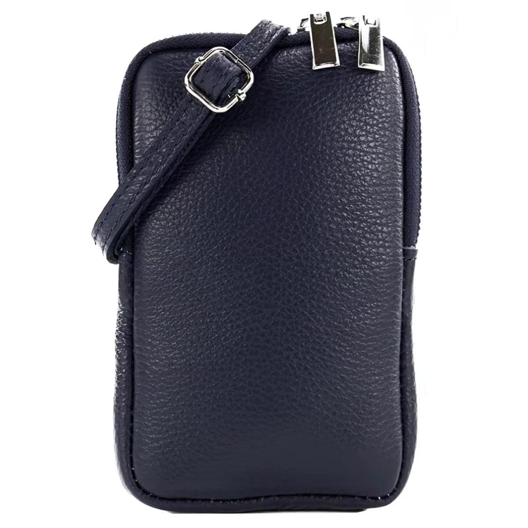 Modarno Piccola Borsa a Tracolla per Cellulare uomo e donna in Vera Pelle 11cm x 2cm x 18cm in Organizer borsa Modarno - Sesto Fiorentino, commercioVirtuoso.it