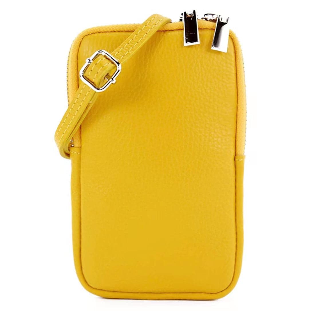 Modarno Piccola Borsa a Tracolla per Cellulare uomo e donna in Vera Pelle 11cm x 2cm x 18cm in Organizer borsa Modarno - Sesto Fiorentino, commercioVirtuoso.it